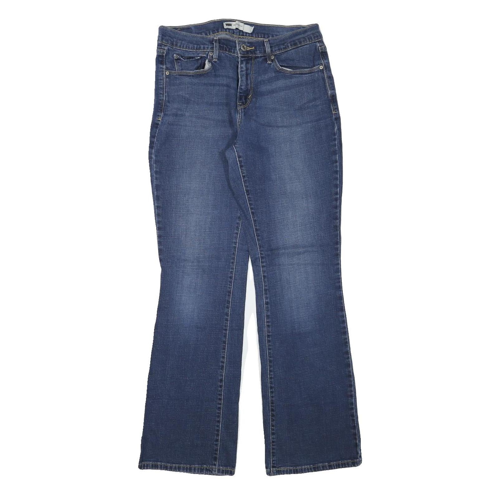 Buy LEVI'S Womens Regular Blue Denim Flared Jeans W27 L30 Classic Cotton Blend Zip Refurbished - $41.59 LEVI'S Womens Regular Blue Denim Flared Jeans W27 L30 Classic Cotton Blend Zip Refurbished - N/A refurbished available on Cerqular
