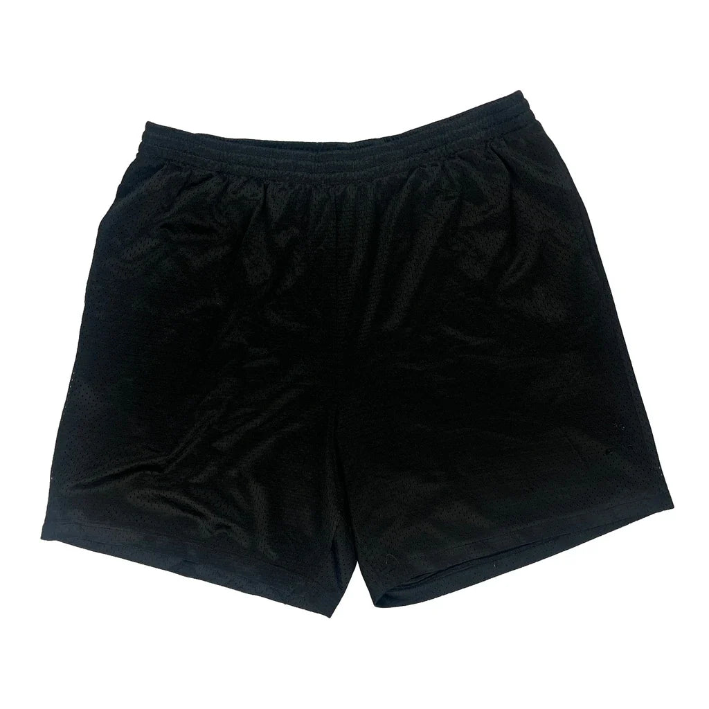 Starter Sport Shorts - Large Black Polyester Refurbished - Thrifted (note: this is a term often used to describe second- refurbished available on Cerqular
