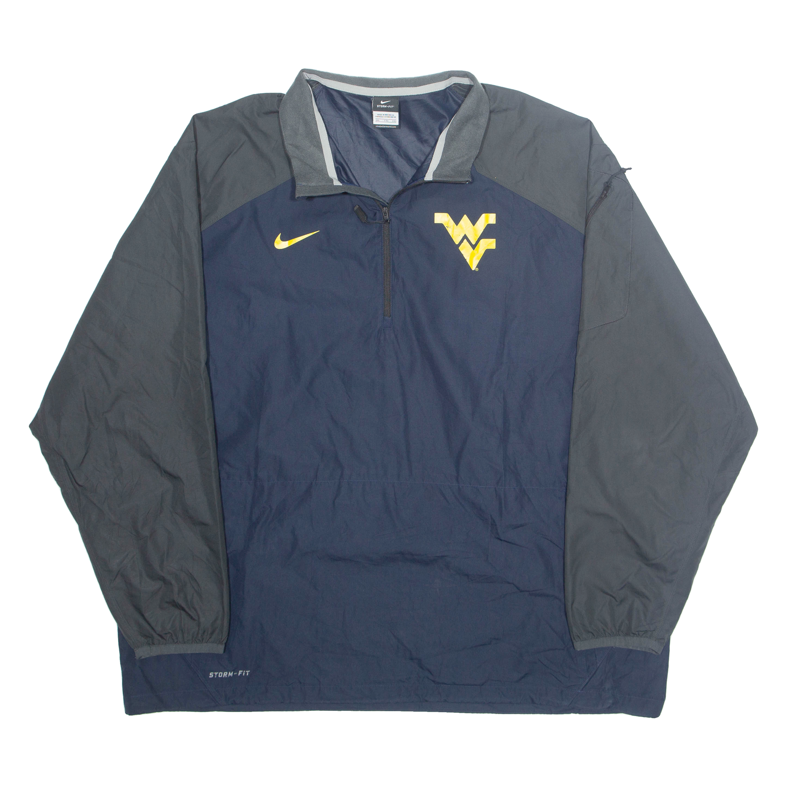 NIKE Mens Pullover Jacket Blue USA 2XL Refurbished - N/A refurbished available on Cerqular