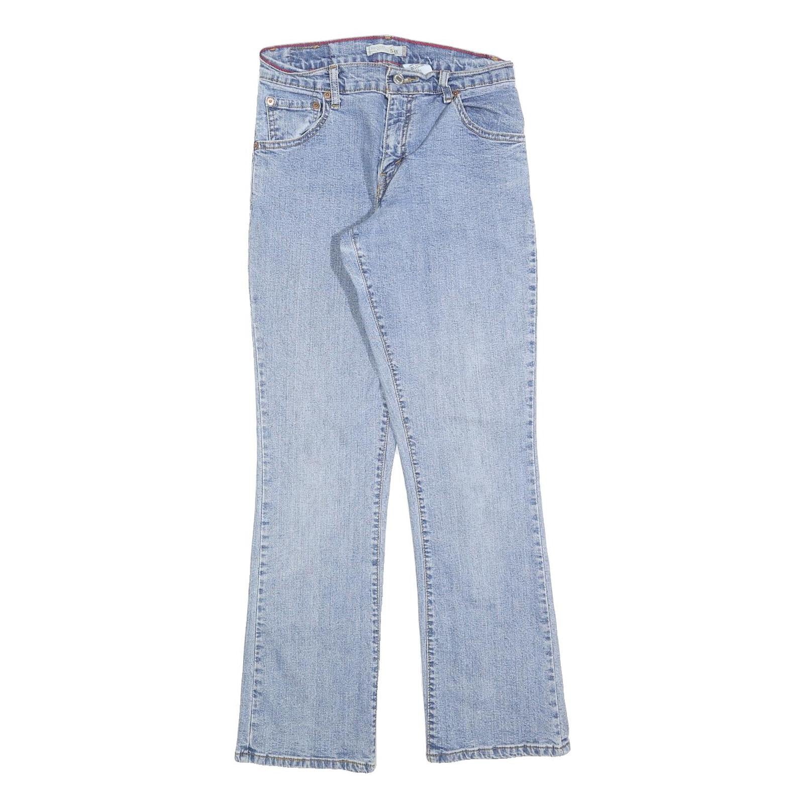LEVI'S 550 Straight Womens Jeans Blue Relaxed Straight Denim Light W26 L29 Refurbished - N/A refurbished available on Cerqular