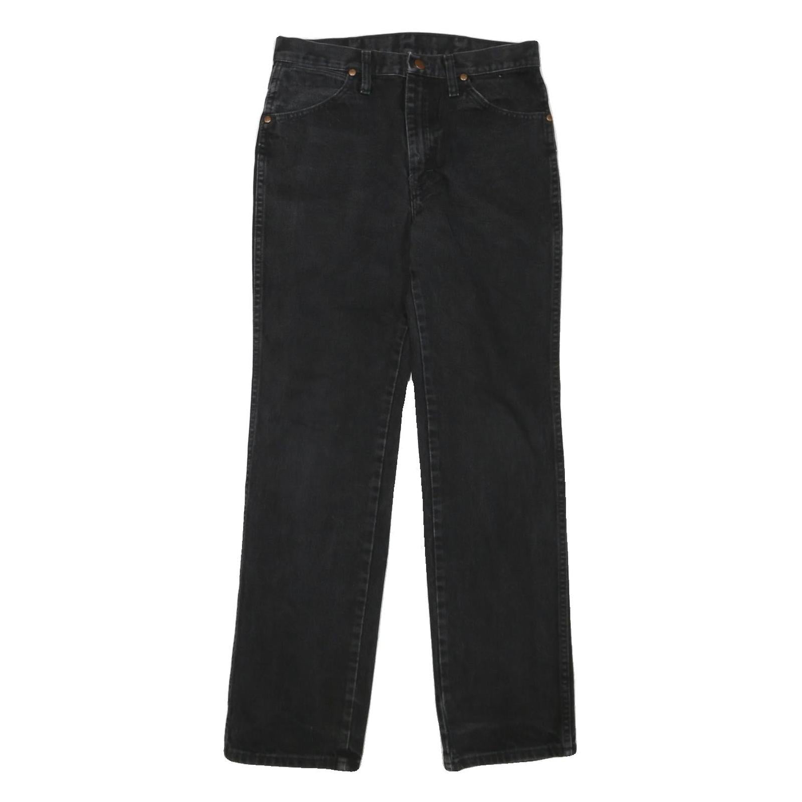 Buy WRANGLER Mens Black Regular Denim Jeans W30 L32 Classic Zip Denim Pants Refurbished - $33.79 WRANGLER Mens Black Regular Denim Jeans W30 L32 Classic Zip Denim Pants Refurbished - N/A refurbished available on Cerqular