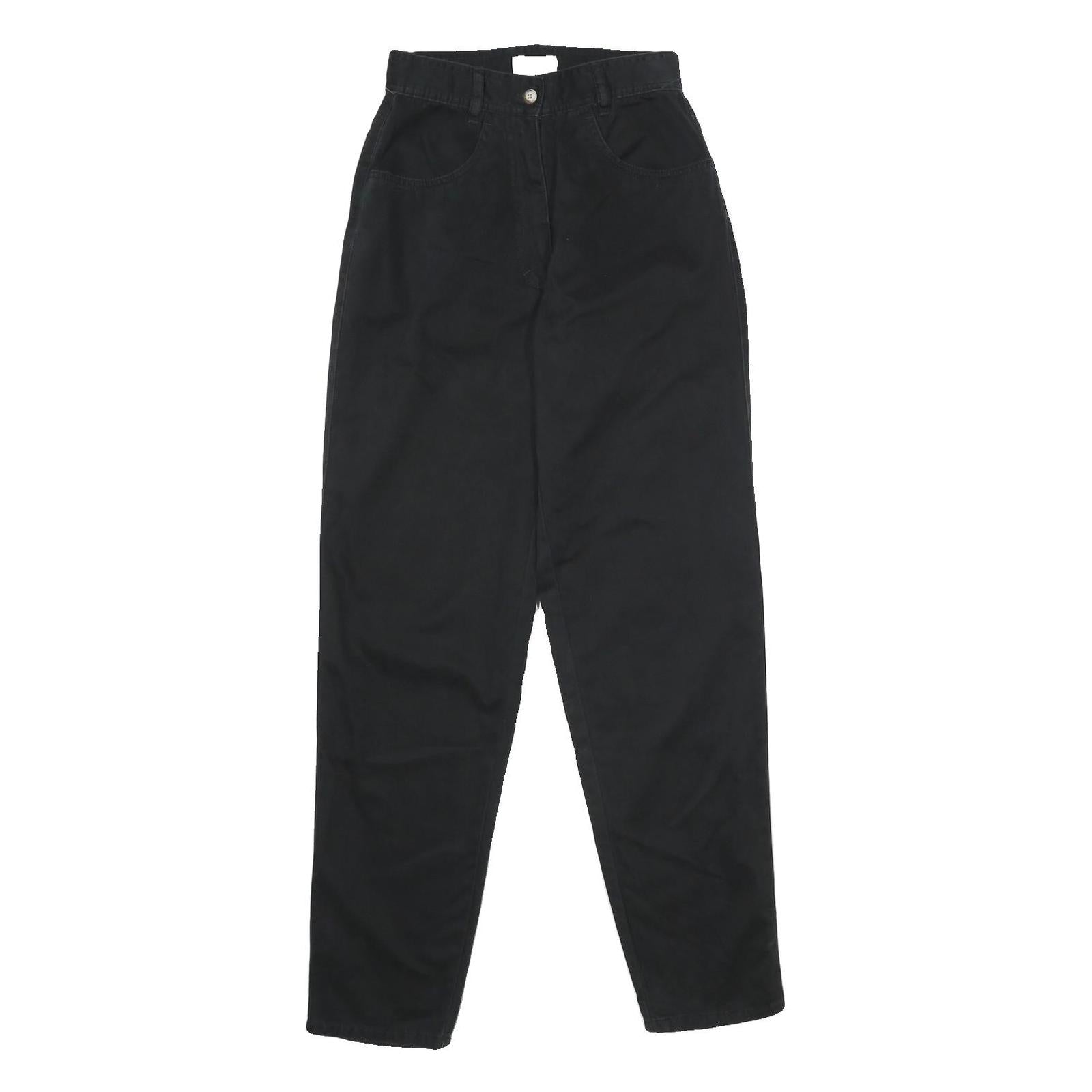 Buy SPENGLER Womens Cotton Black Regular Fit Straight Leg Trousers W24 L32 Refurbished - $23.39 SPENGLER Womens Cotton Black Regular Fit Straight Leg Trousers W24 L32 Refurbished - N/A refurbished available on Cerqular