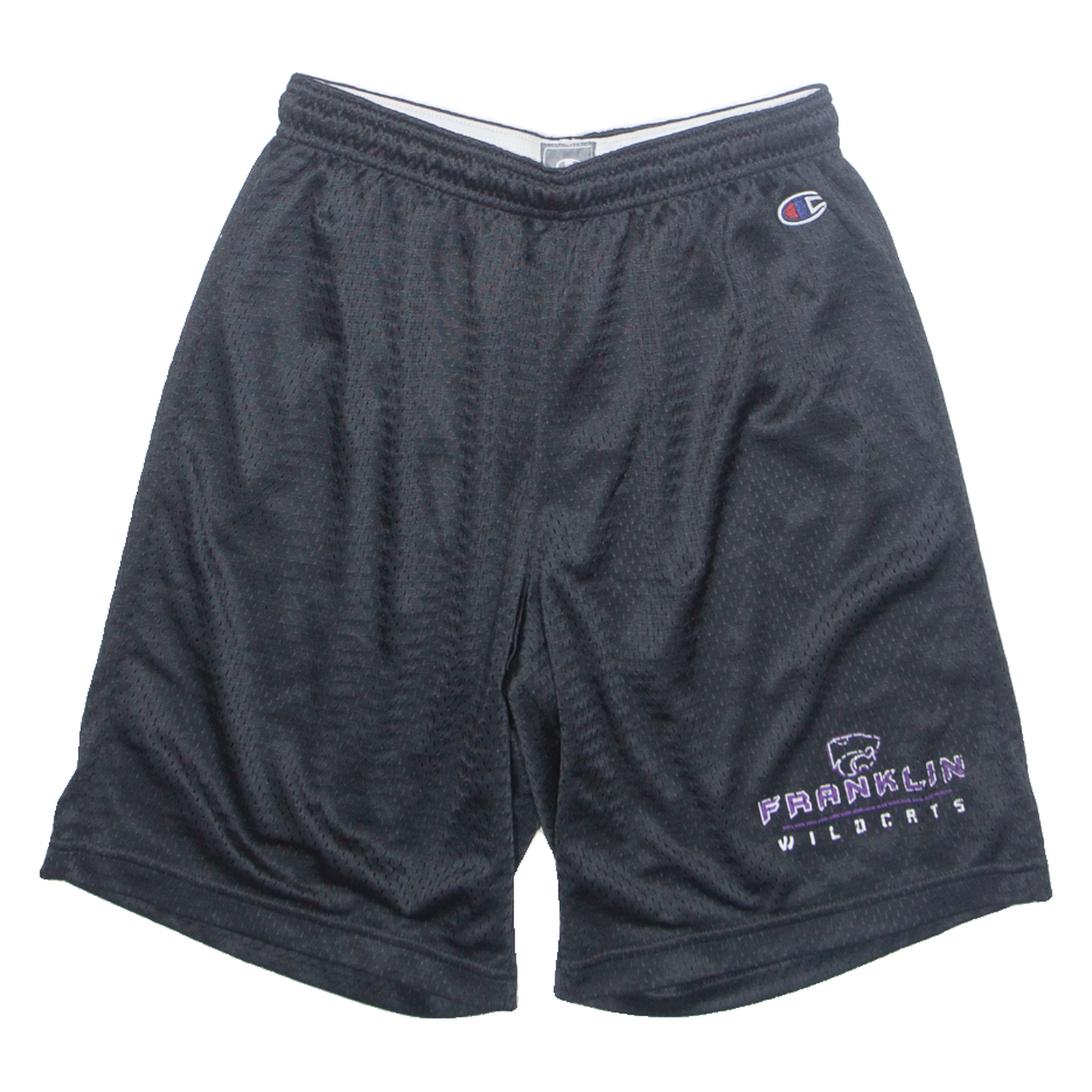 CHAMPION FRANKLIN WILDCATS USA Mens Sports Shorts Black Relaxed S W26 Refurbished - N/A refurbished available on Cerqular
