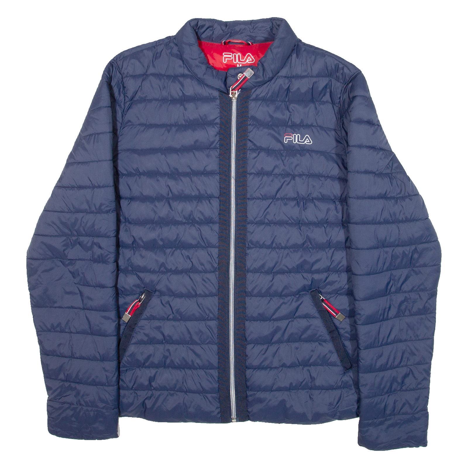 FILA Insulated Womens Puffer Jacket Blue M Refurbished - N/A refurbished available on Cerqular