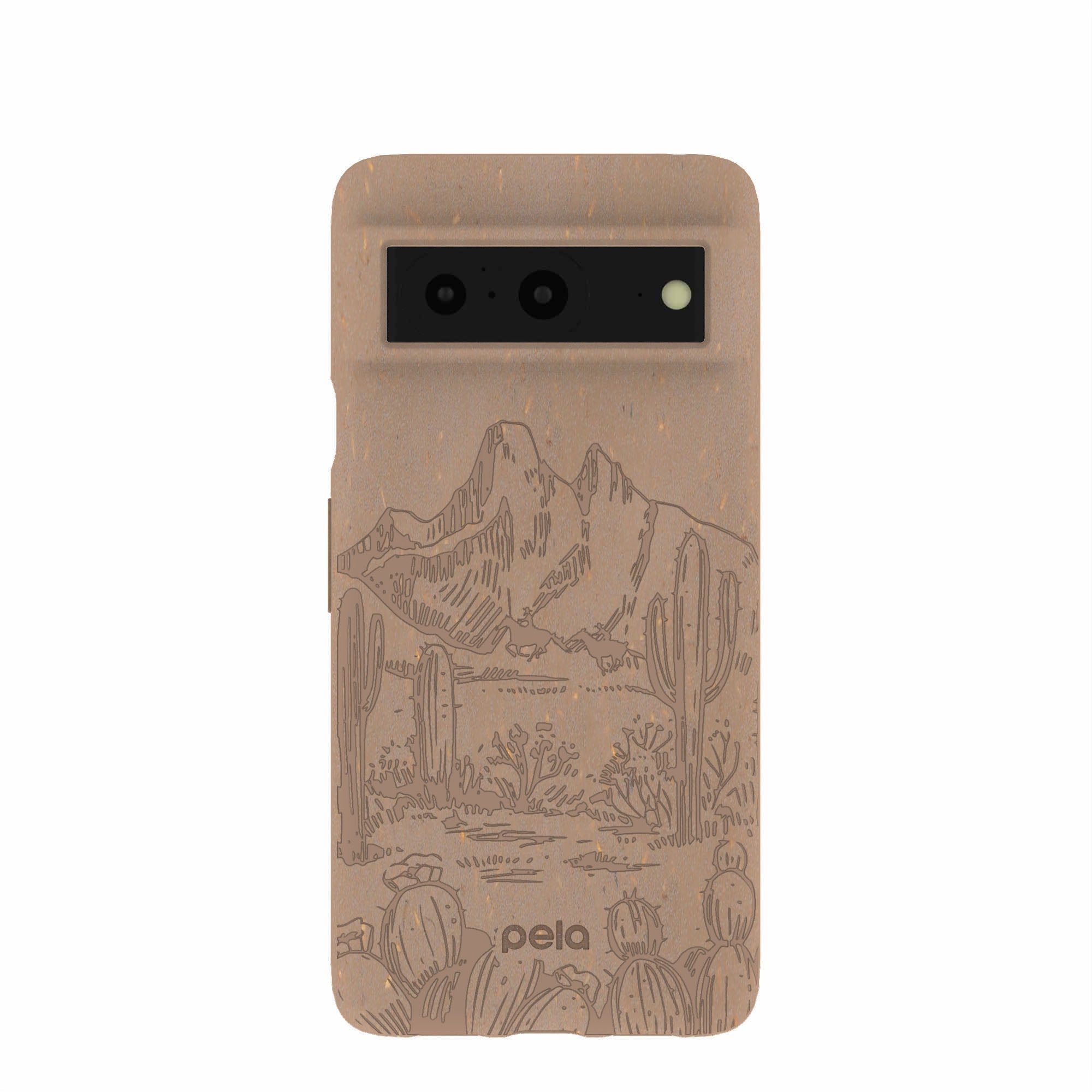 Buy Chocolate Brown Desert Run Google Pixel 8 Case Refurbished - $65.00 Chocolate Brown Desert Run Google Pixel 8 Case Refurbished - Pela Case refurbished available on Cerqular