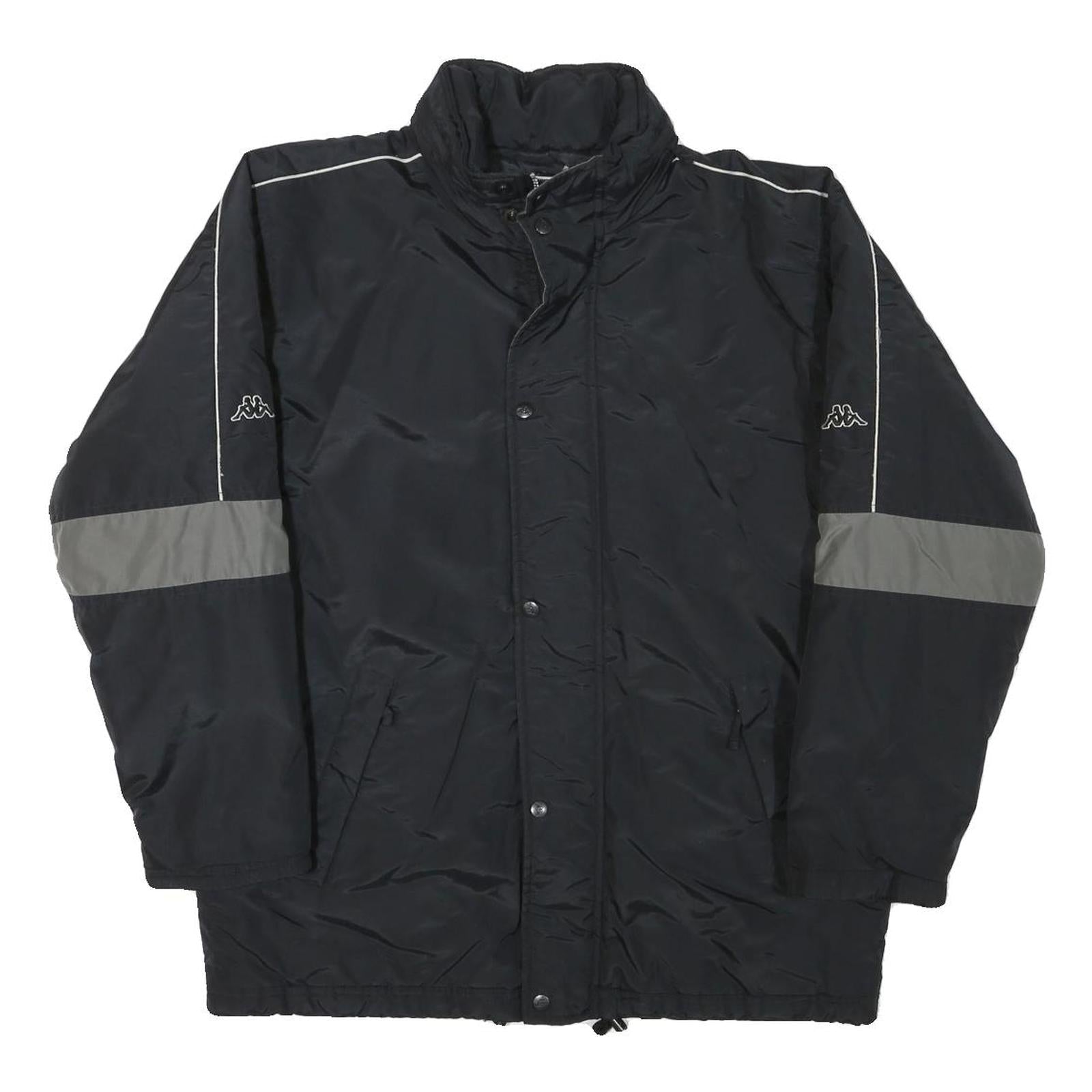 Buy KAPPA Mens Black & Grey Button Jacket S Polyester Blend Plain Sport Casual Refurbished - $41.59 KAPPA Mens Black & Grey Button Jacket S Polyester Blend Plain Sport Casual Refurbished - N/A refurbished available on Cerqular