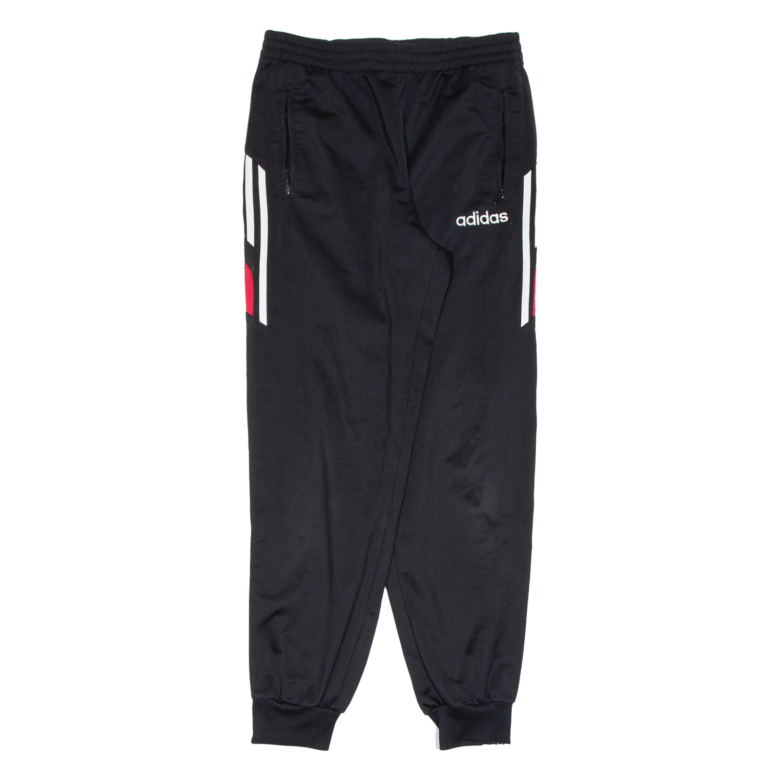 ADIDAS Mens Track Pants Black Tapered M W29 L29 Refurbished - N/A refurbished available on Cerqular