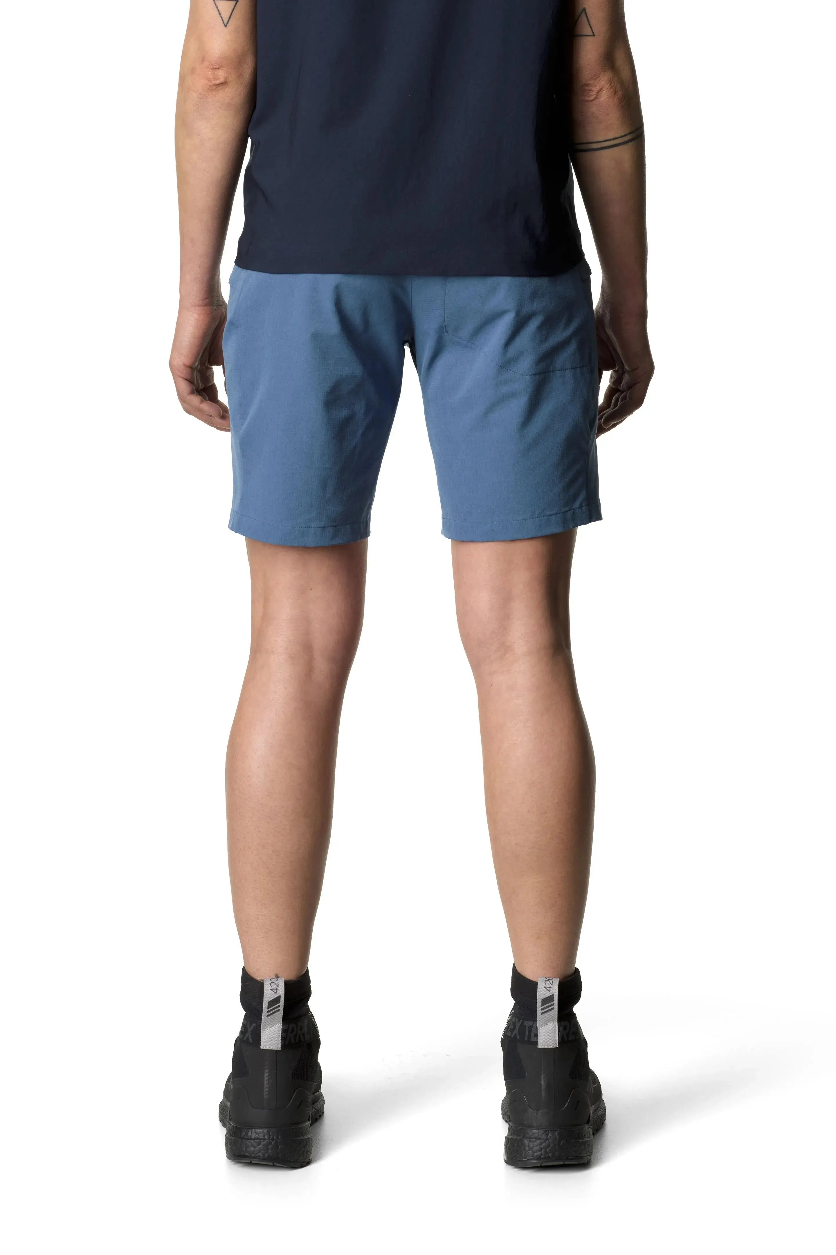 W's Daybreak Shorts | Color: True Blue | Size: L Refurbished - Houdini Sportswear refurbished available on Cerqular