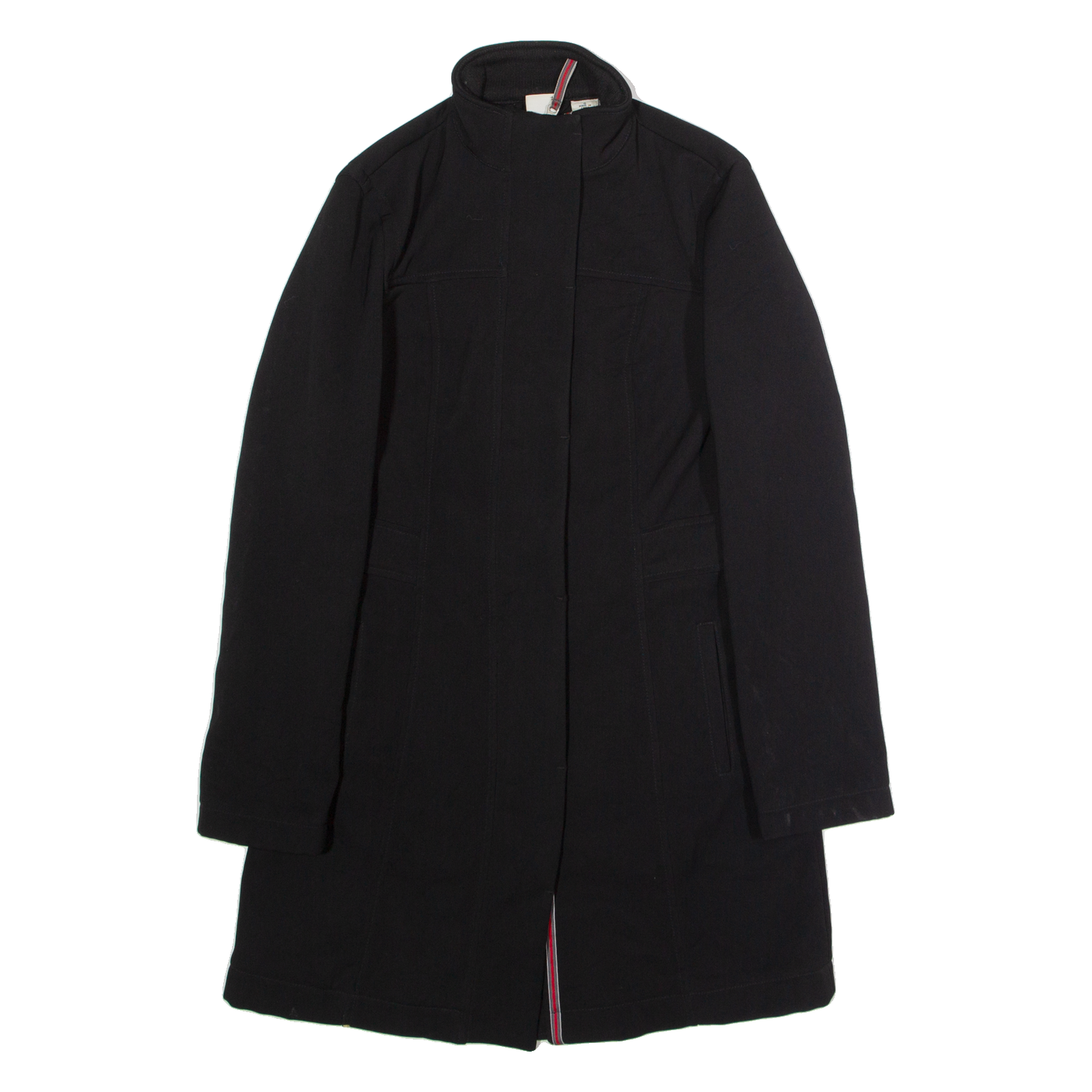 ARMANI EXCHANGE Womens Trench Coat Black S Refurbished - N/A refurbished available on Cerqular