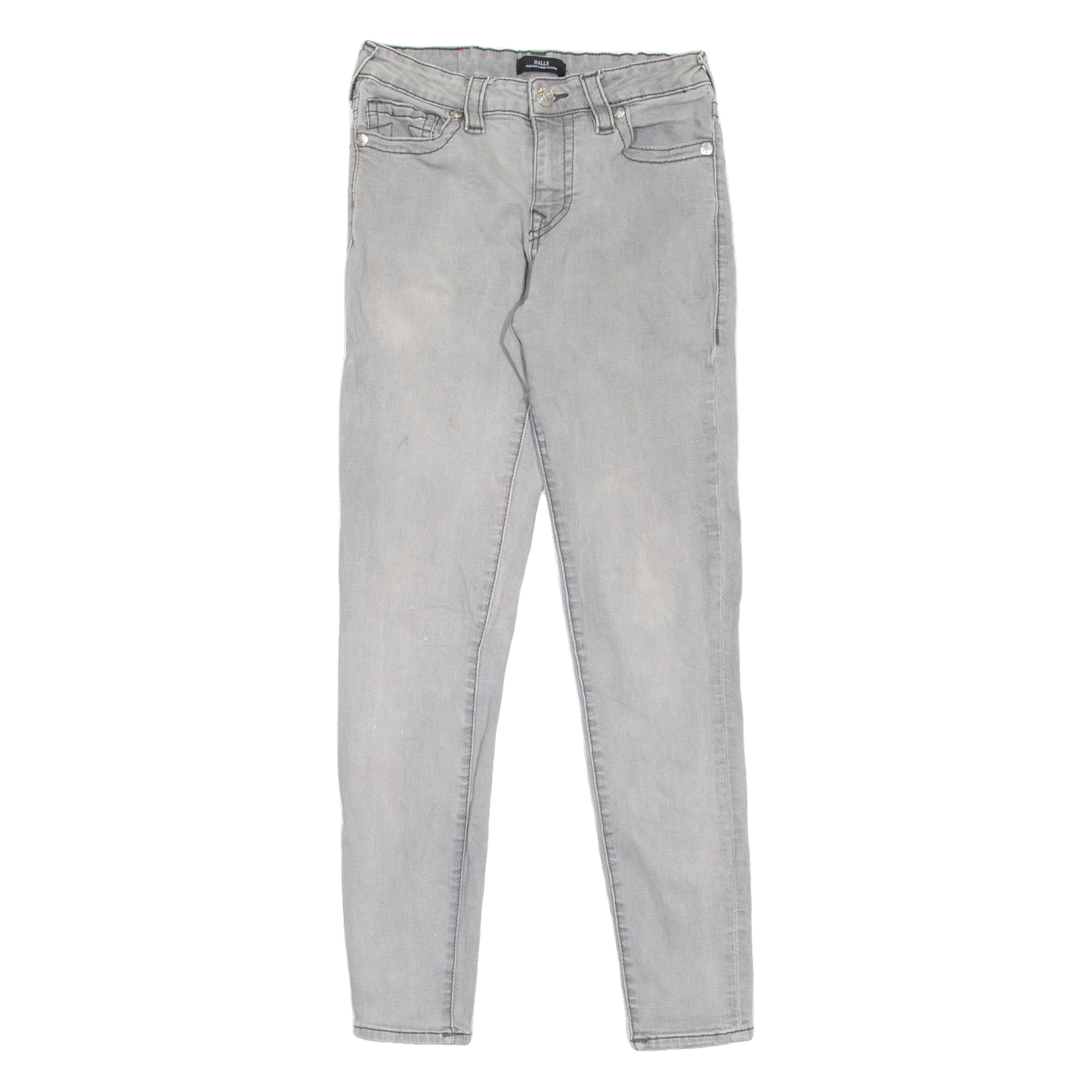 Buy TRUE RELIGION Halle Womens Jeans Grey Slim Skinny W27 L28 Refurbished - $63.69 TRUE RELIGION Halle Womens Jeans Grey Slim Skinny W27 L28 Refurbished - N/A refurbished available on Cerqular