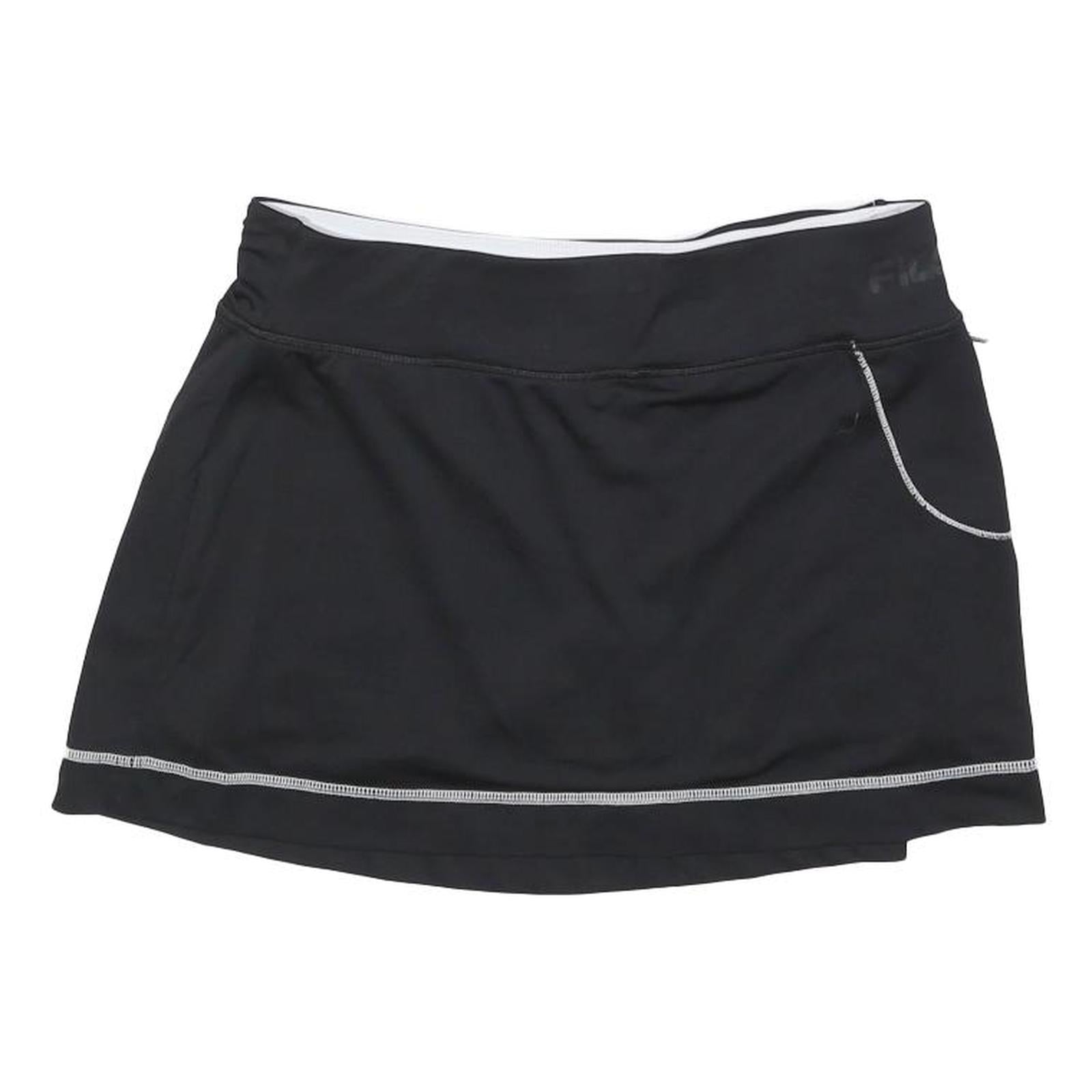 FILA Womens Black Polyester Blend Mini Skort S Sportswear Casual Activewear Refurbished - N/A refurbished available on Cerqular