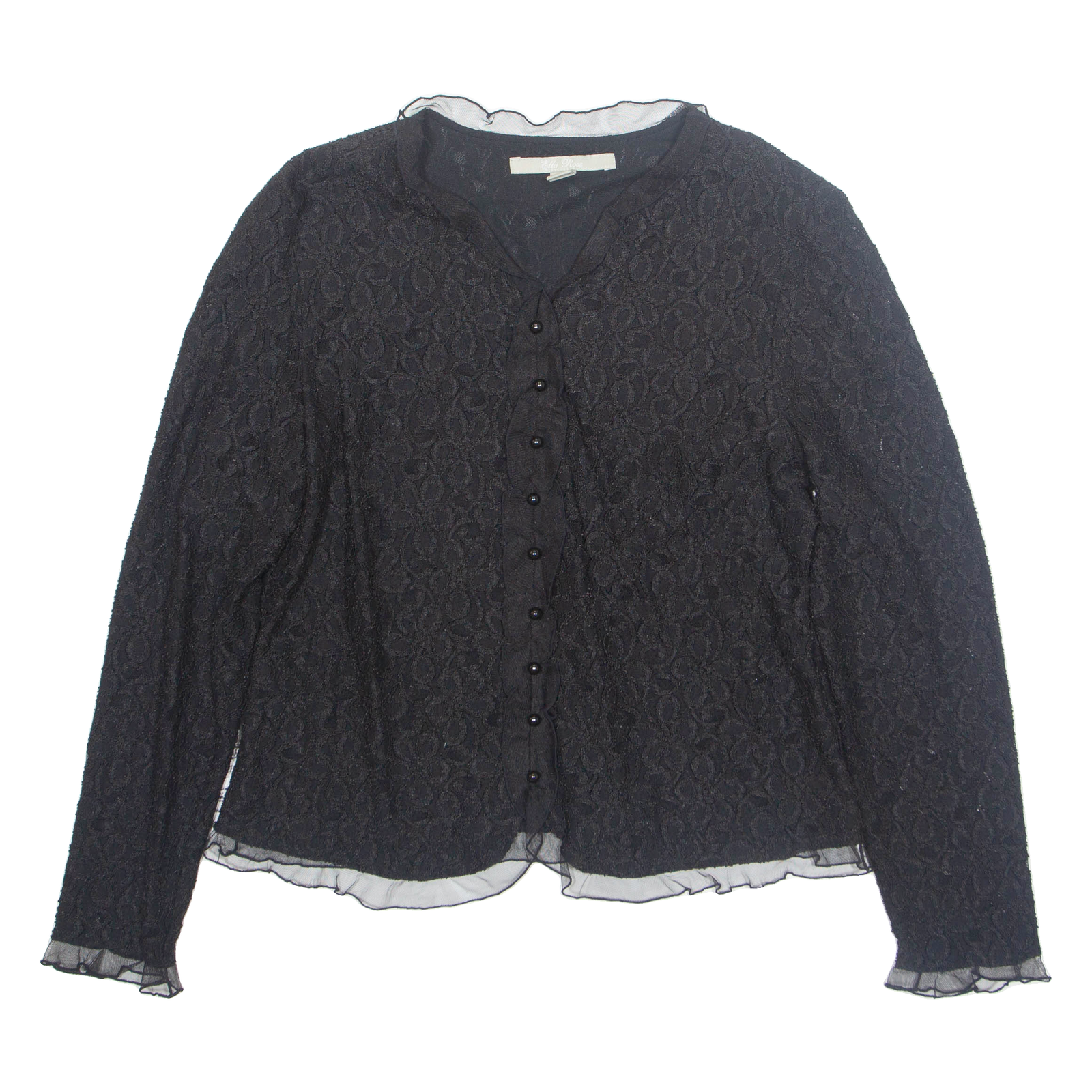 Buy ELLA ROSE Womens Blouse Black V-Neck Long Sleeve XL Refurbished - $16.89 ELLA ROSE Womens Blouse Black V-Neck Long Sleeve XL Refurbished - N/A refurbished available on Cerqular
