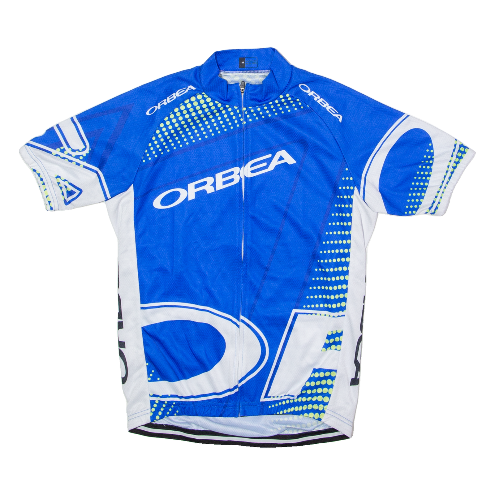 ORBEA Full Zip Cycling Mens Jersey Blue High Neck M Refurbished - N/A refurbished available on Cerqular