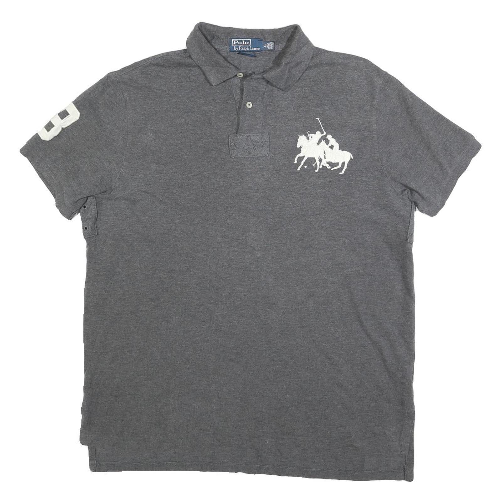 Buy POLO RALPH LAUREN Mens Grey Cotton Blend Short Sleeve Polo Shirt XL Large Refurbished - $35.09 POLO RALPH LAUREN Mens Grey Cotton Blend Short Sleeve Polo Shirt XL Large Refurbished - N/A refurbished available on Cerqular