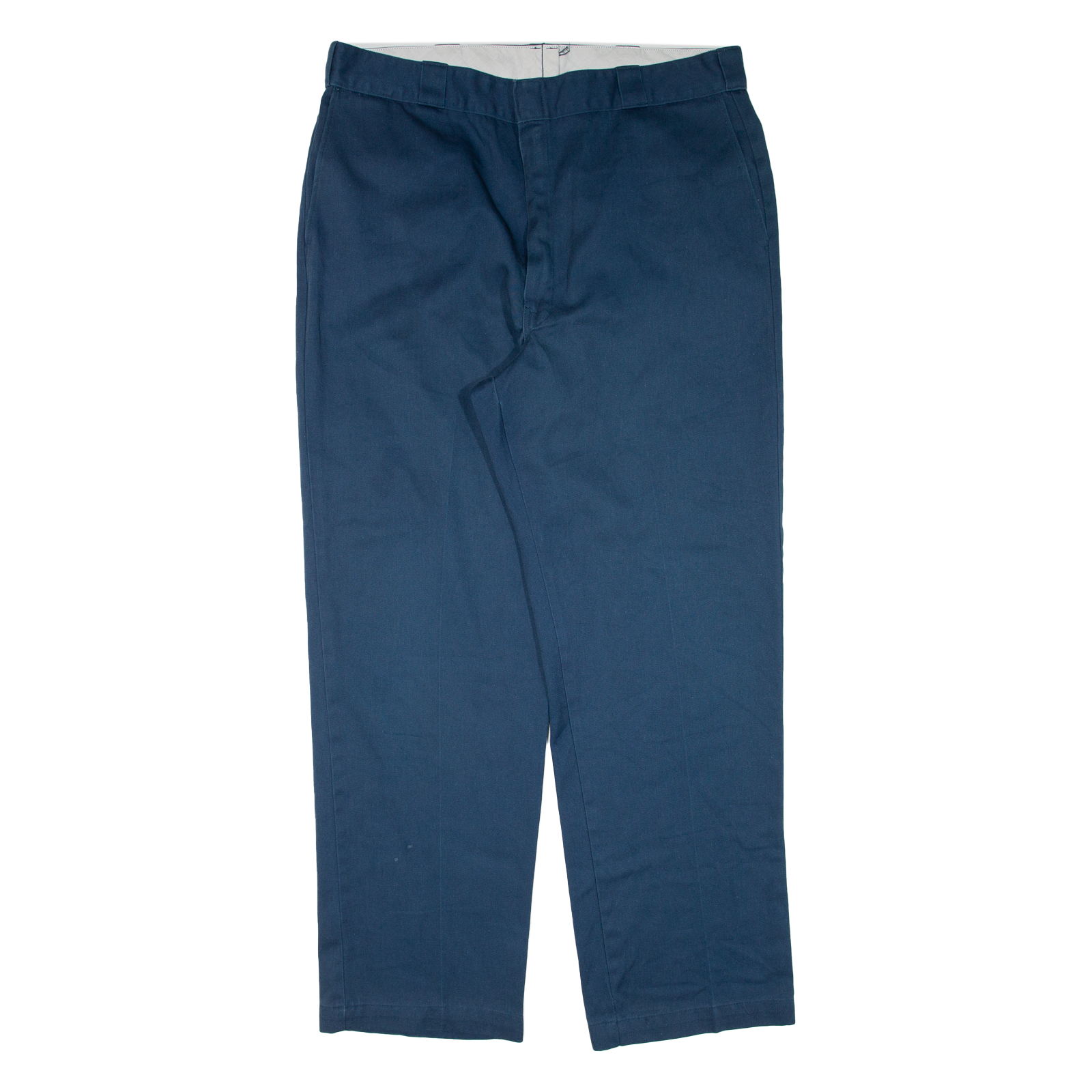 DICKIES Workwear Mens Trousers Blue Regular Straight W38 L30 Refurbished - N/A refurbished available on Cerqular