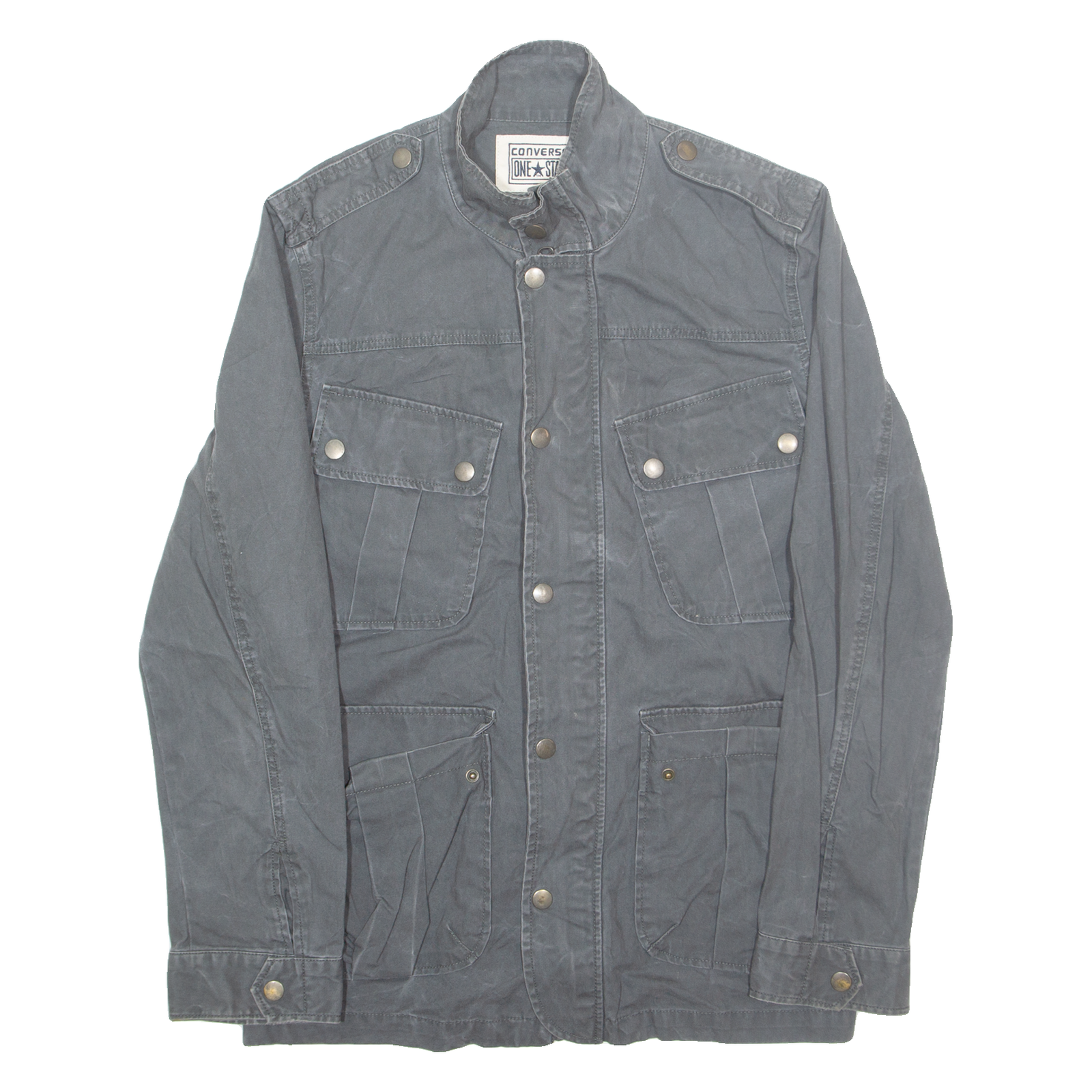 Buy CONVERSE Mens Chore Jacket Grey M Refurbished - $50.69 CONVERSE Mens Chore Jacket Grey M Refurbished - N/A refurbished available on Cerqular
