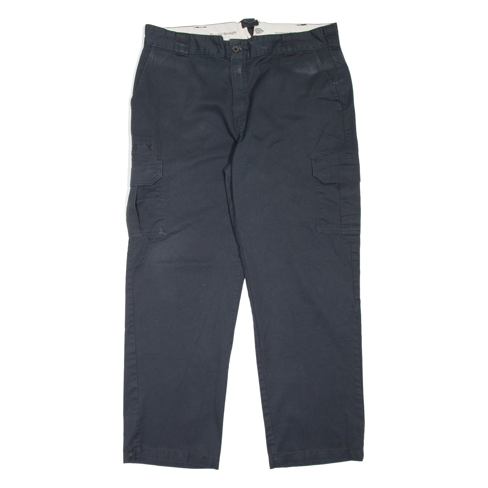 DICKIES Cargo Workwear Mens Trousers Black Regular Straight W38 L30 Refurbished - N/A refurbished available on Cerqular