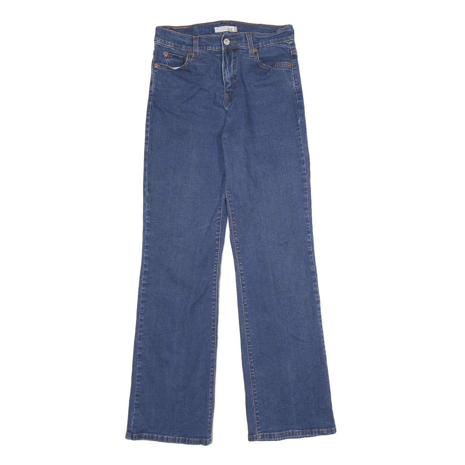 LEVI'S Perfectly Slimming 512 Womens Jeans Blue Slim Bootcut Denim W26 L32 Refurbished - N/A refurbished available on Cerqular