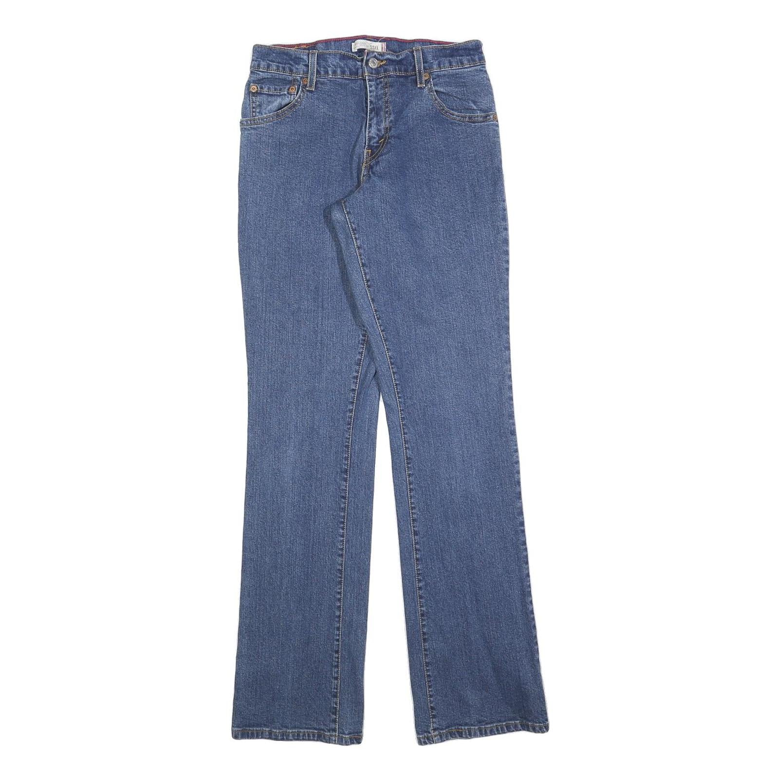 LEVI'S 550 Straight Womens Jeans Blue Relaxed Straight Denim Medium W26 L34 Refurbished - N/A refurbished available on Cerqular