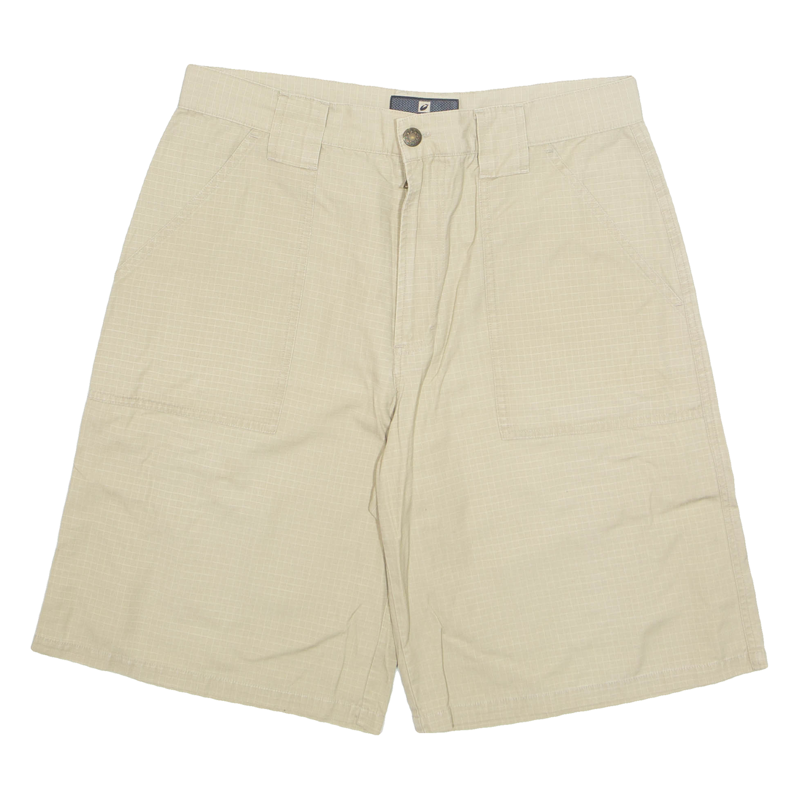 AUTHENTIC WEAR Mens Casual Shorts Beige M W32 Refurbished - N/A refurbished available on Cerqular