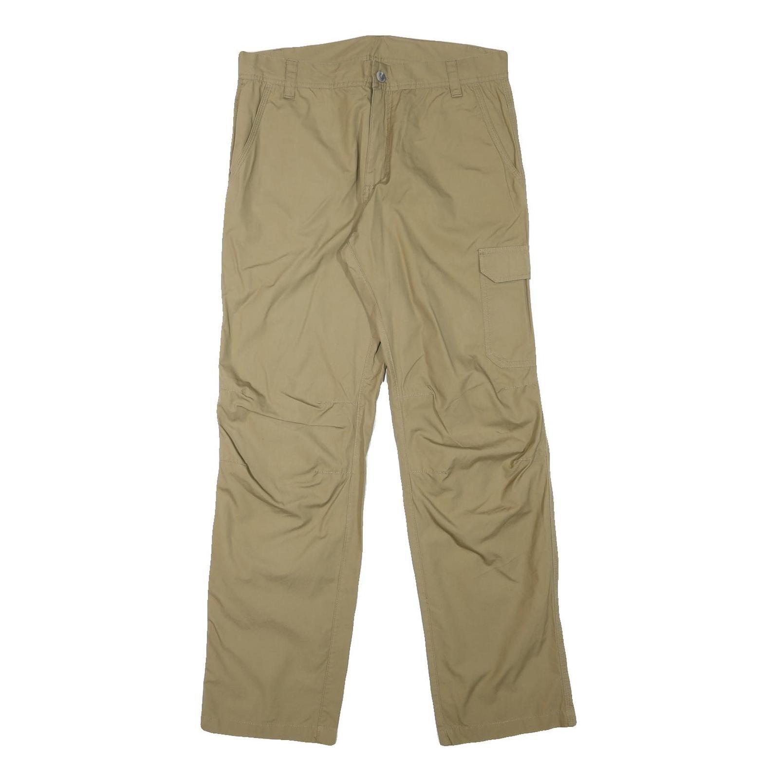 LAFUMA Mens Cotton Blend Beige Regular Straight Trousers W33 L32 Casual Outdoor Refurbished - N/A refurbished available on Cerqular