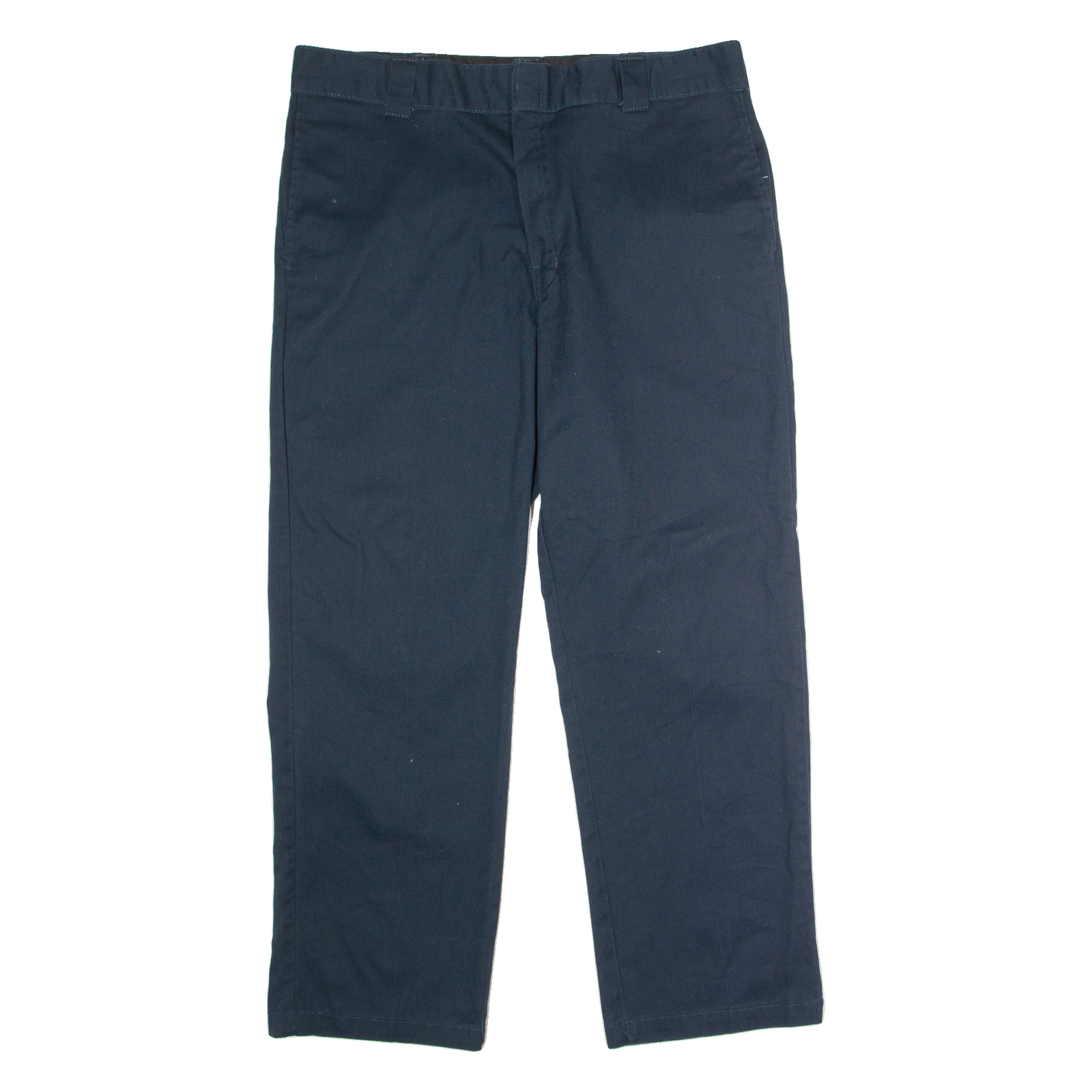 DICKIES Workwear Mens Trousers Blue Regular Straight W38 L30 Refurbished - N/A refurbished available on Cerqular