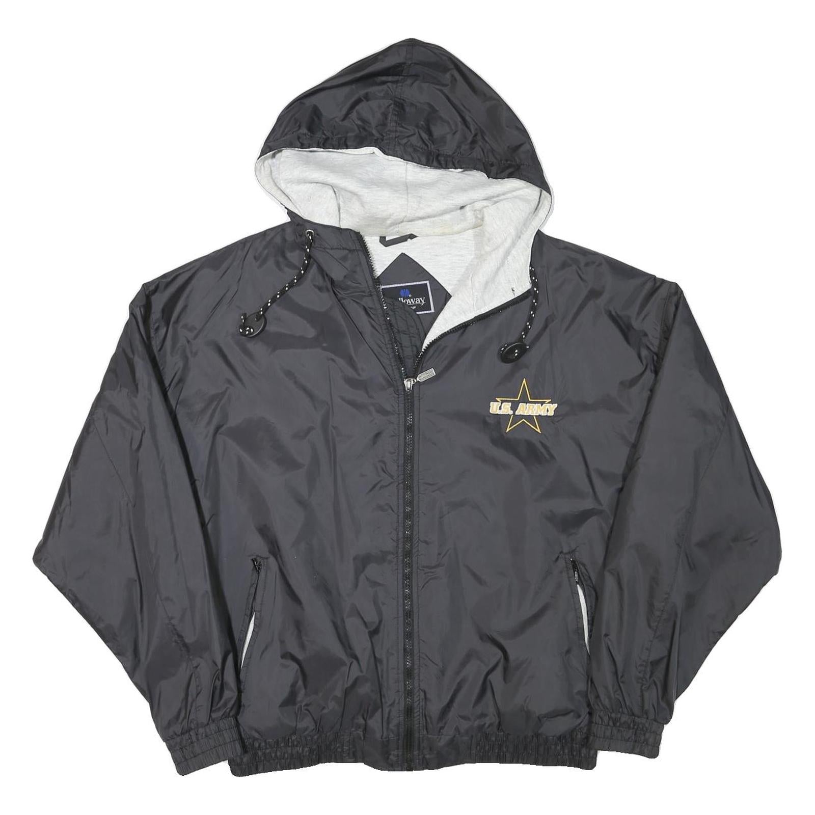Buy HOLLOWAY Mens Black U.S. Army Logo Lightweight Zip Jacket L Polyester Blend Refurbished - $45.49 HOLLOWAY Mens Black U.S. Army Logo Lightweight Zip Jacket L Polyester Blend Refurbished - N/A refurbished available on Cerqular