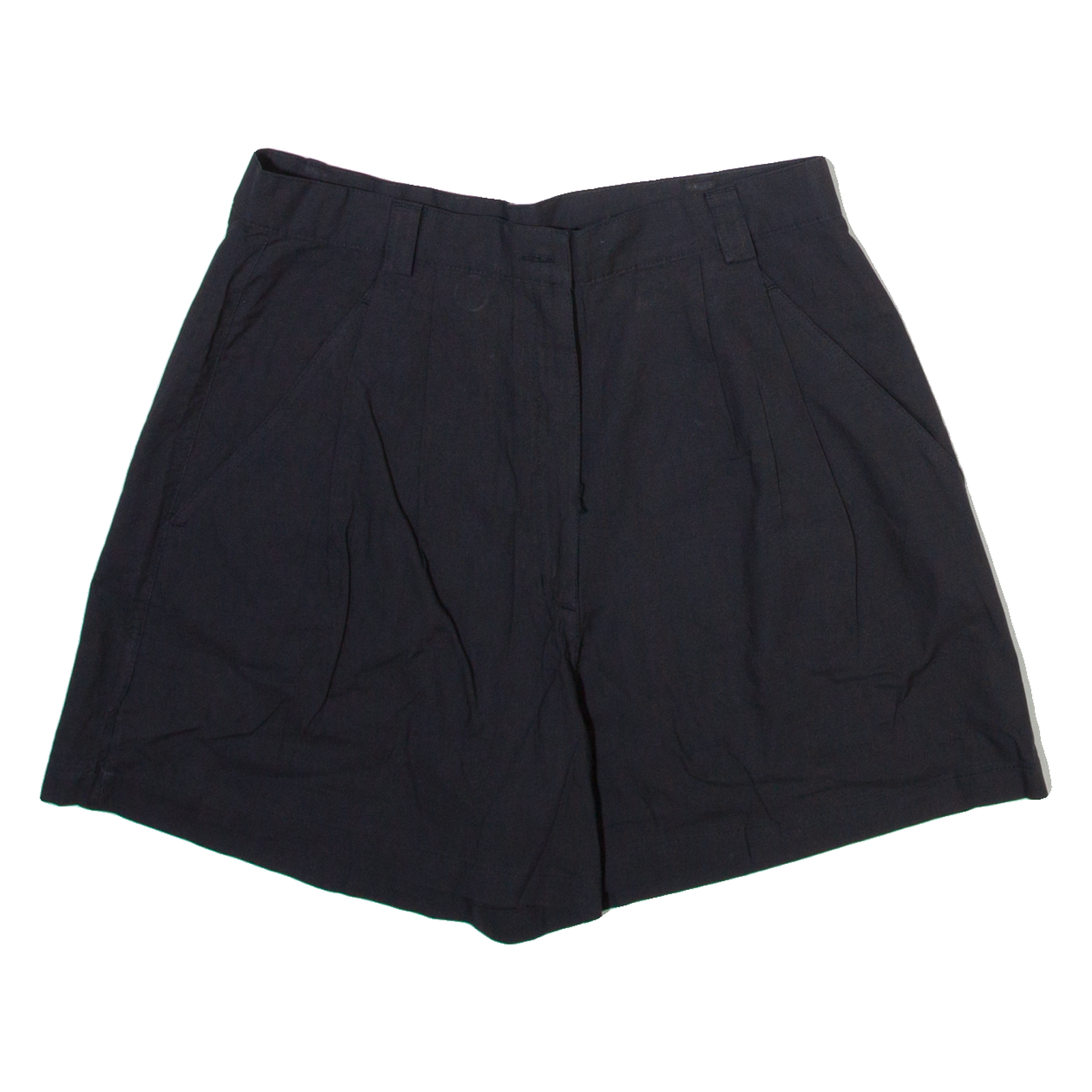 Womens Casual Shorts Black Relaxed S W28 Refurbished - N/A refurbished available on Cerqular