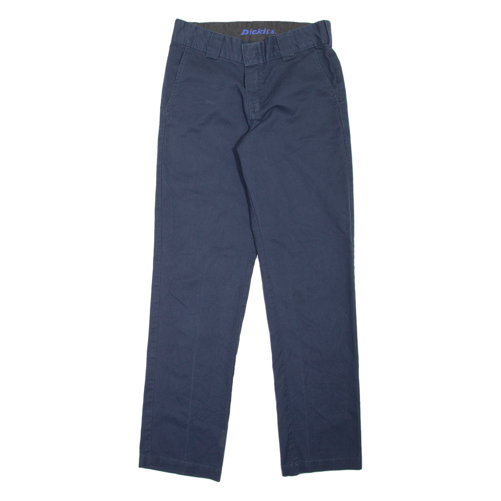 DICKIES Workwear Womens Trousers Blue Slim Tapered W28 L31 Refurbished - N/A refurbished available on Cerqular