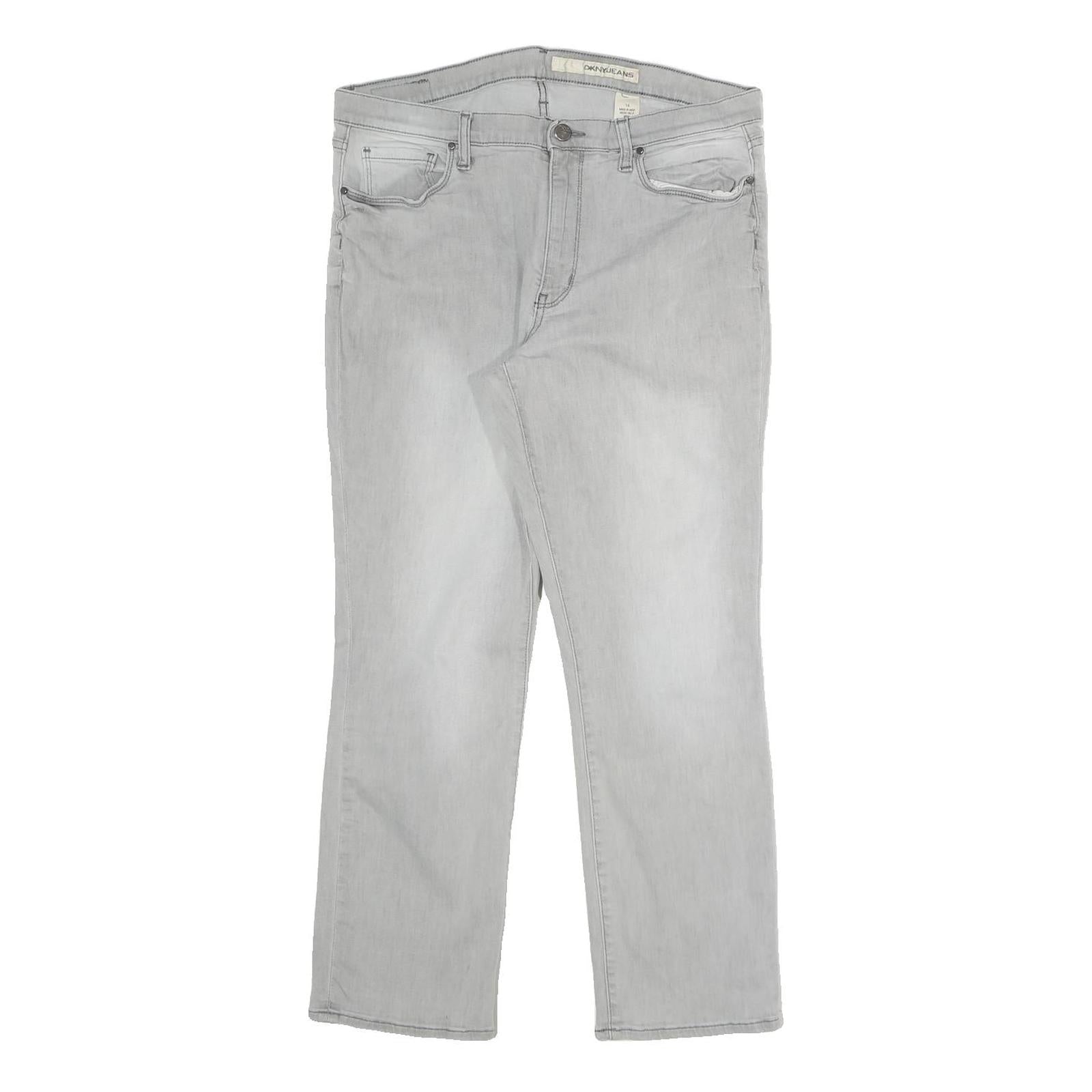 DKNY Womens Jeans Blue Slim Straight Denim Medium W32 L26 Cotton Blend Zip Refurbished - N/A refurbished available on Cerqular