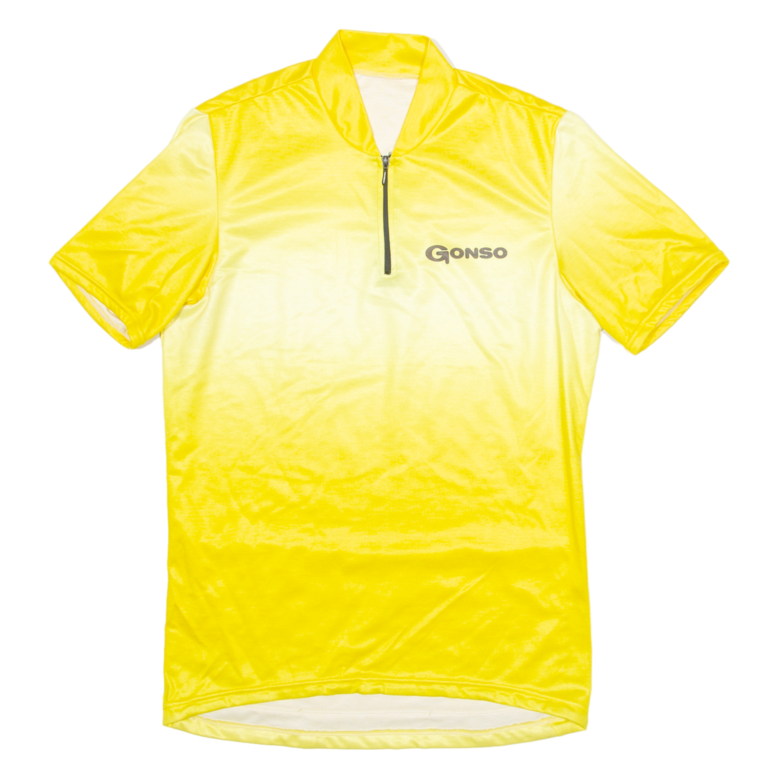 GONSO Cycling Mens Jersey Yellow 1/4 Zip L Refurbished - N/A refurbished available on Cerqular
