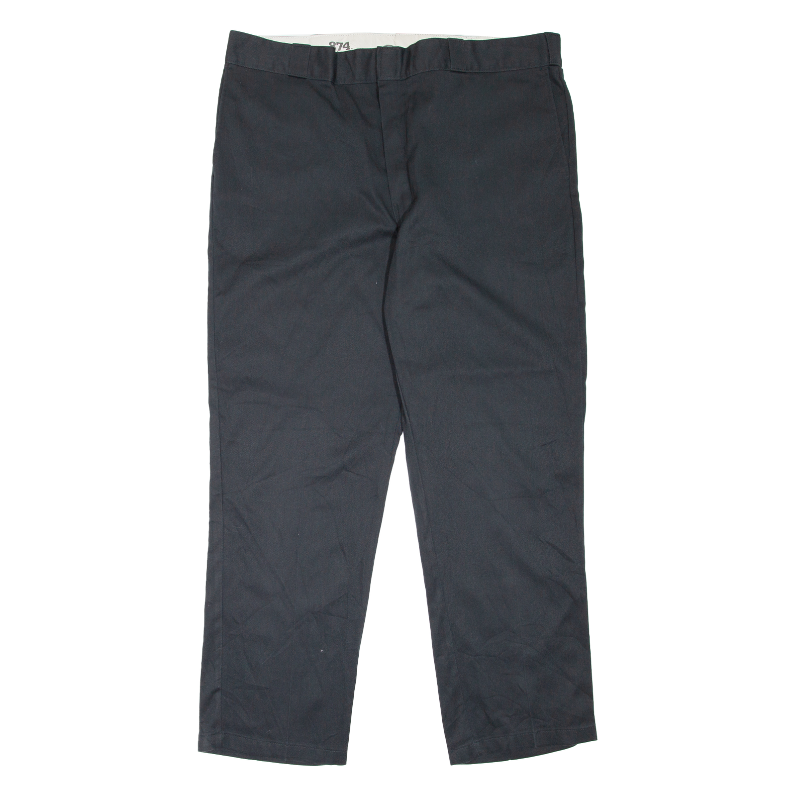 DICKIES 874 Workwear Mens Trousers Black Regular Straight W42 L32 Refurbished - N/A refurbished available on Cerqular