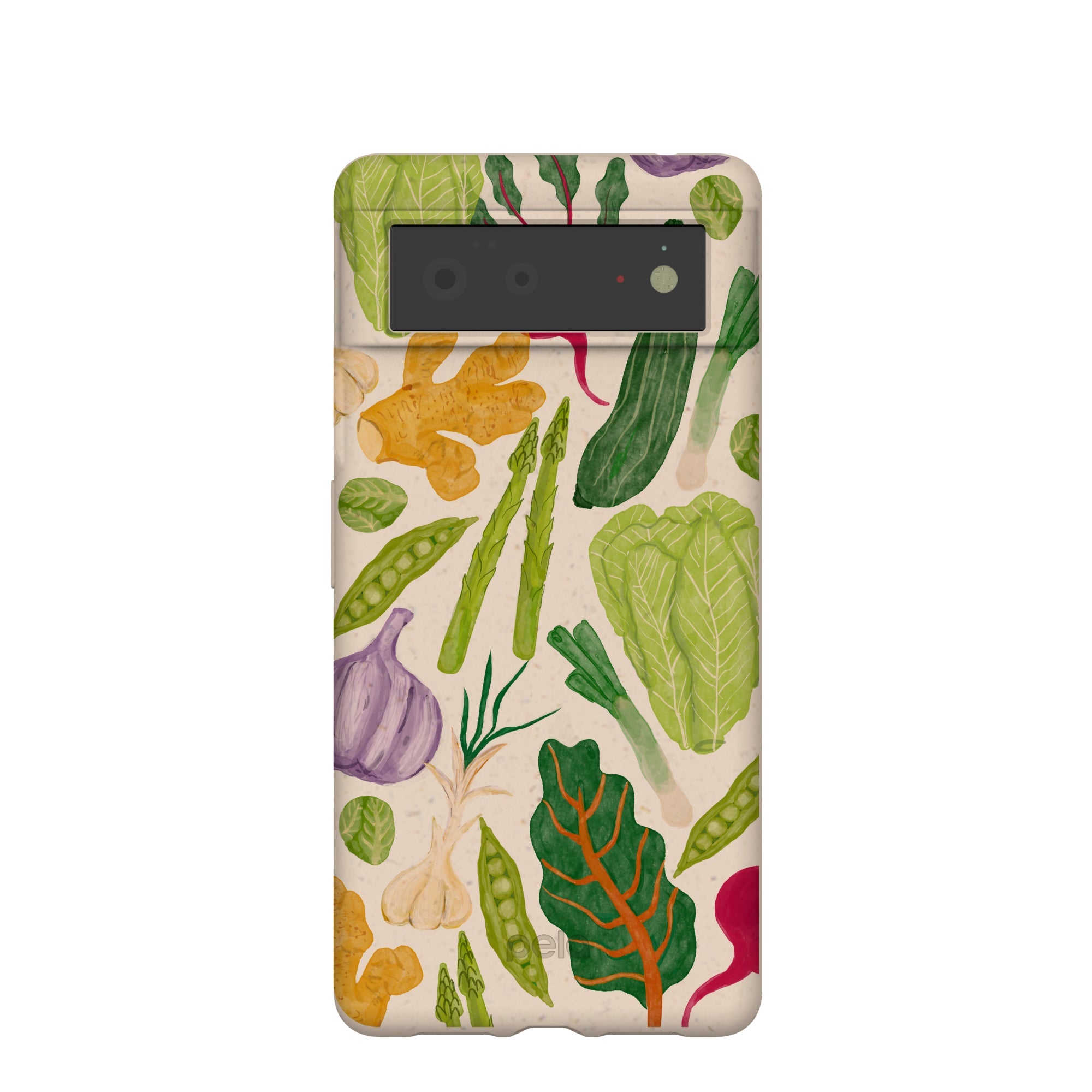 Seashell Veggie Patch Google Pixel 6 Case Refurbished - Pela Case refurbished available on Cerqular
