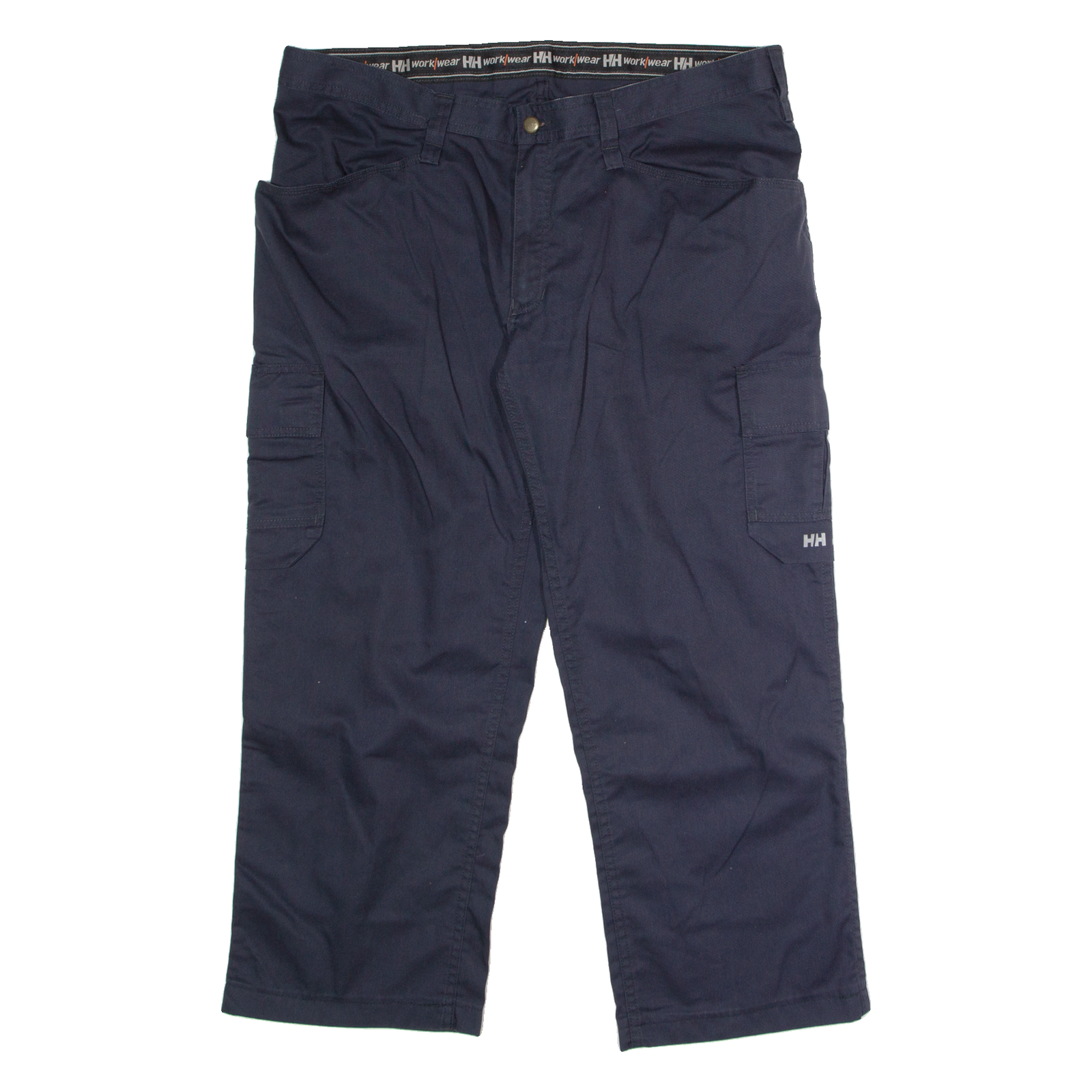 HELLY HANSEN Workwear Cargo Mens Trousers Blue Regular Straight W40 L27 Refurbished - N/A refurbished available on Cerqular