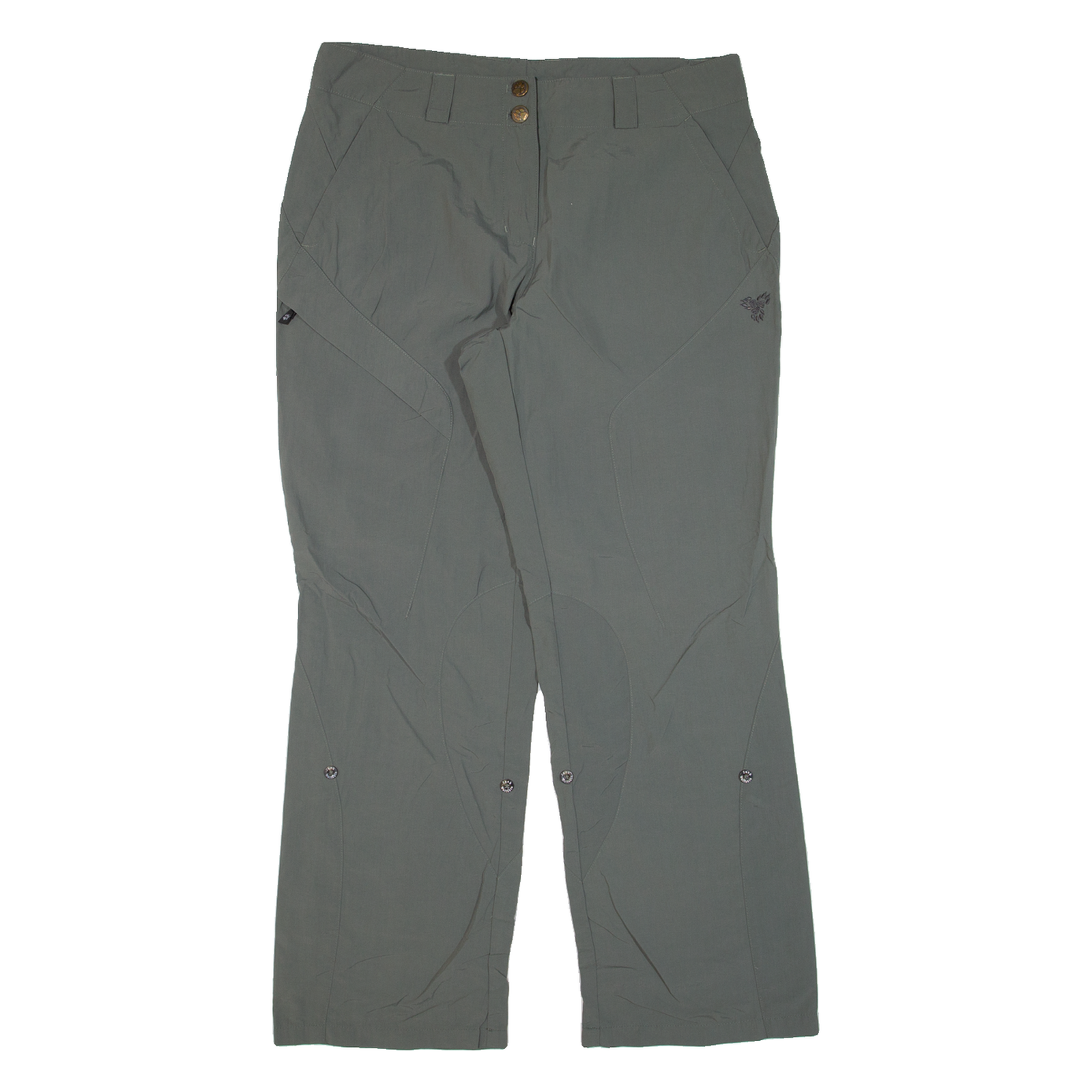 JACK WOLFSKIN Outdoor Womens Trousers Grey Regular Straight W32 L28 Refurbished - N/A refurbished available on Cerqular