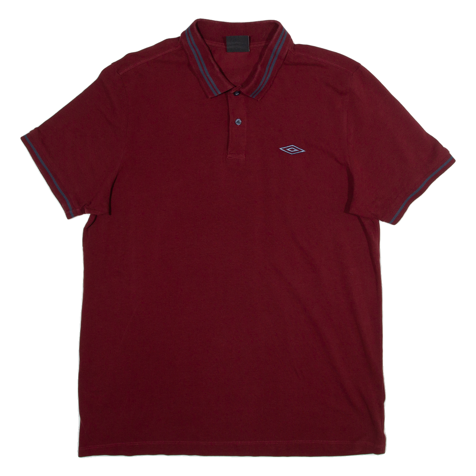 REEBOK Mens Polo Shirt Red XL Refurbished - N/A refurbished available on Cerqular