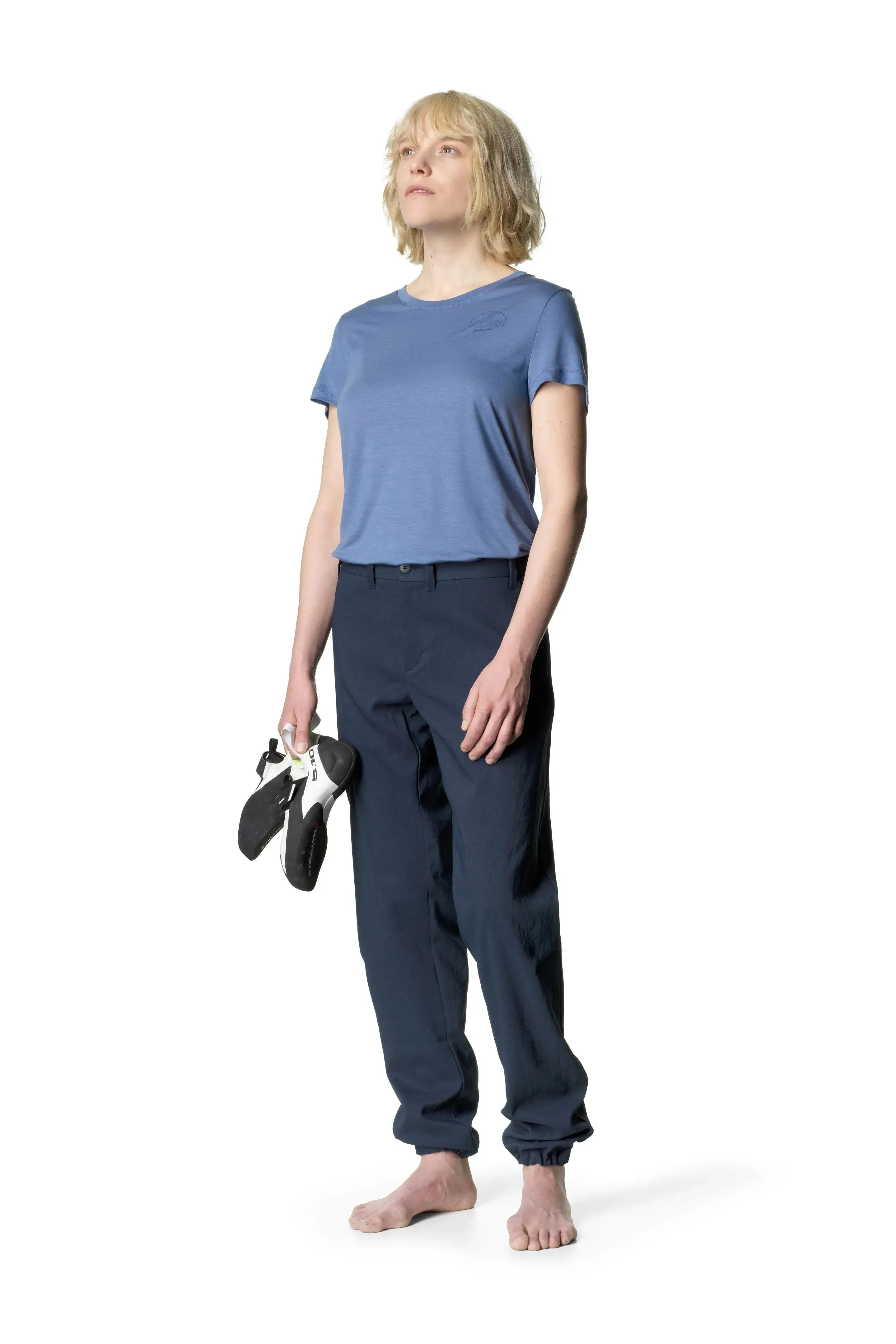 W's Aerial Pants | Color: blue illusion | Size: XS Refurbished - Houdini Sportswear refurbished available on Cerqular