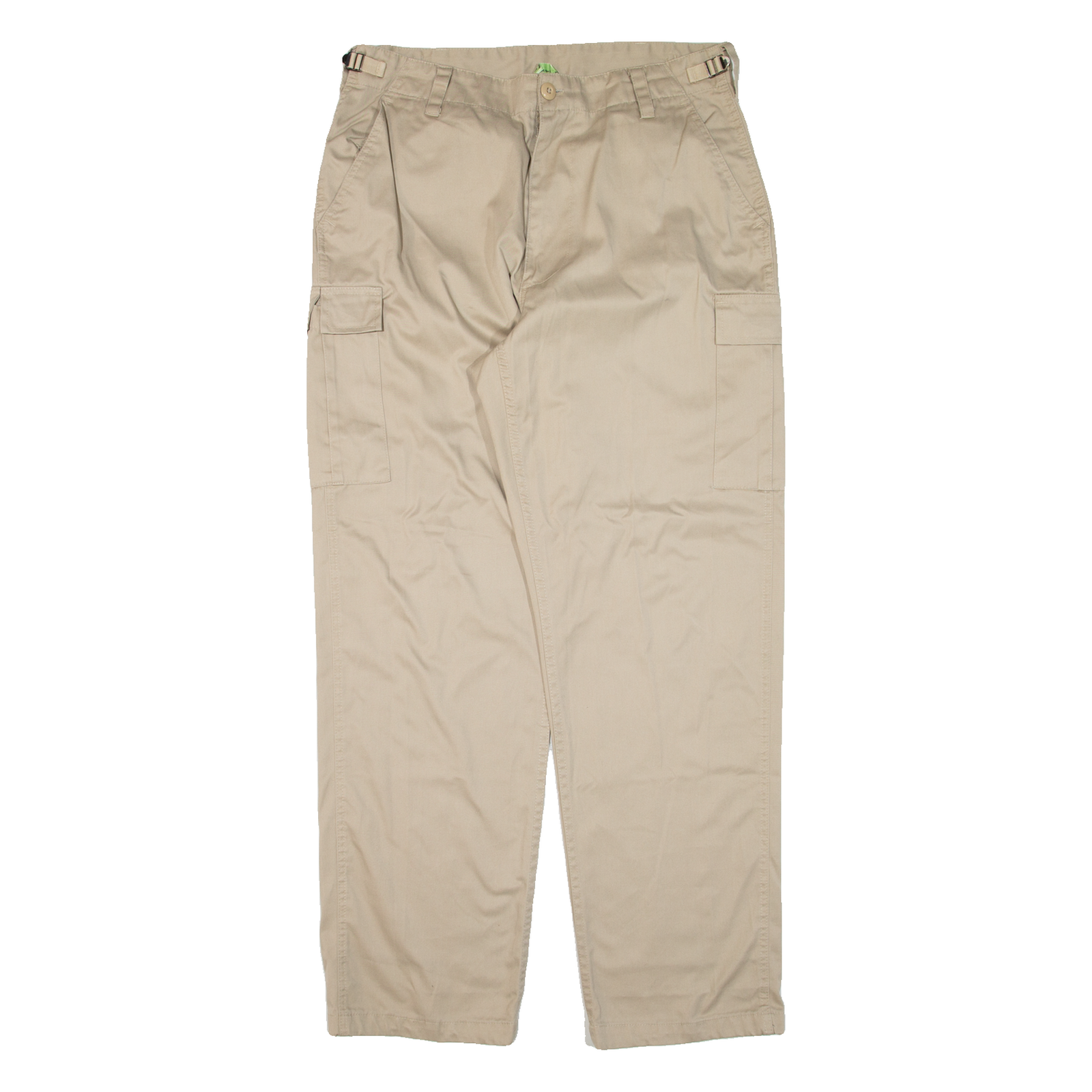 USN INTERNATIONAL Cargo Mens Trousers Beige Relaxed Straight W33 L31 Refurbished - N/A refurbished available on Cerqular