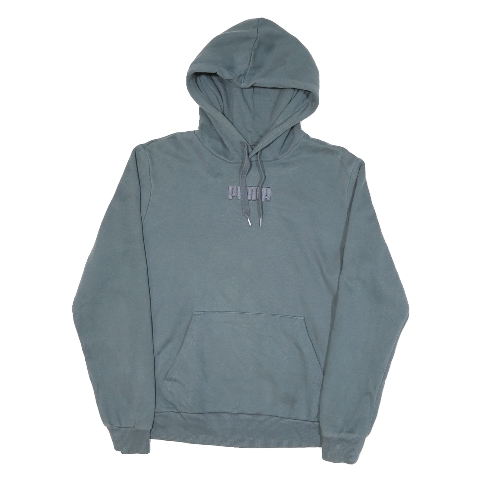 PUMA Mens Blue Pullover Hoodie S Cotton Blend Casual Sporty Lightweight Refurbished - N/A refurbished available on Cerqular