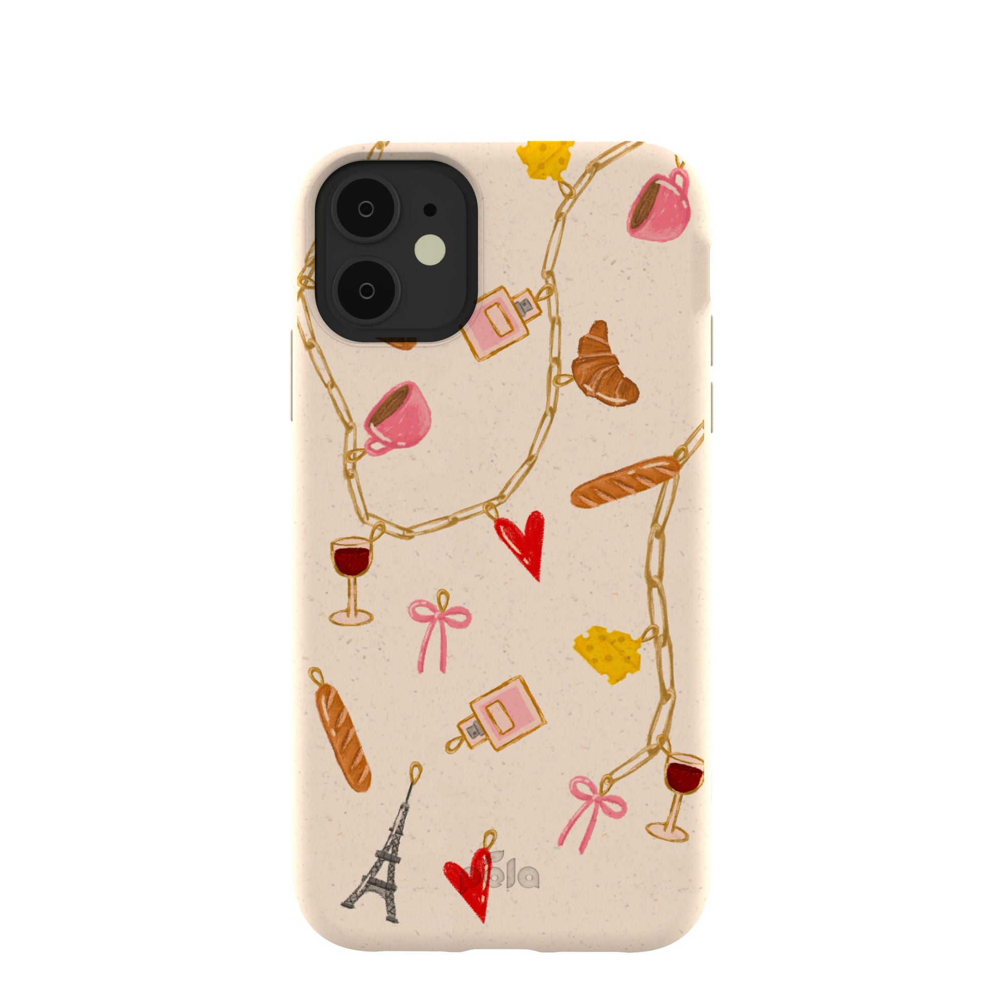 Seashell City of Love iPhone 11 Case Refurbished - Pela Case refurbished available on Cerqular