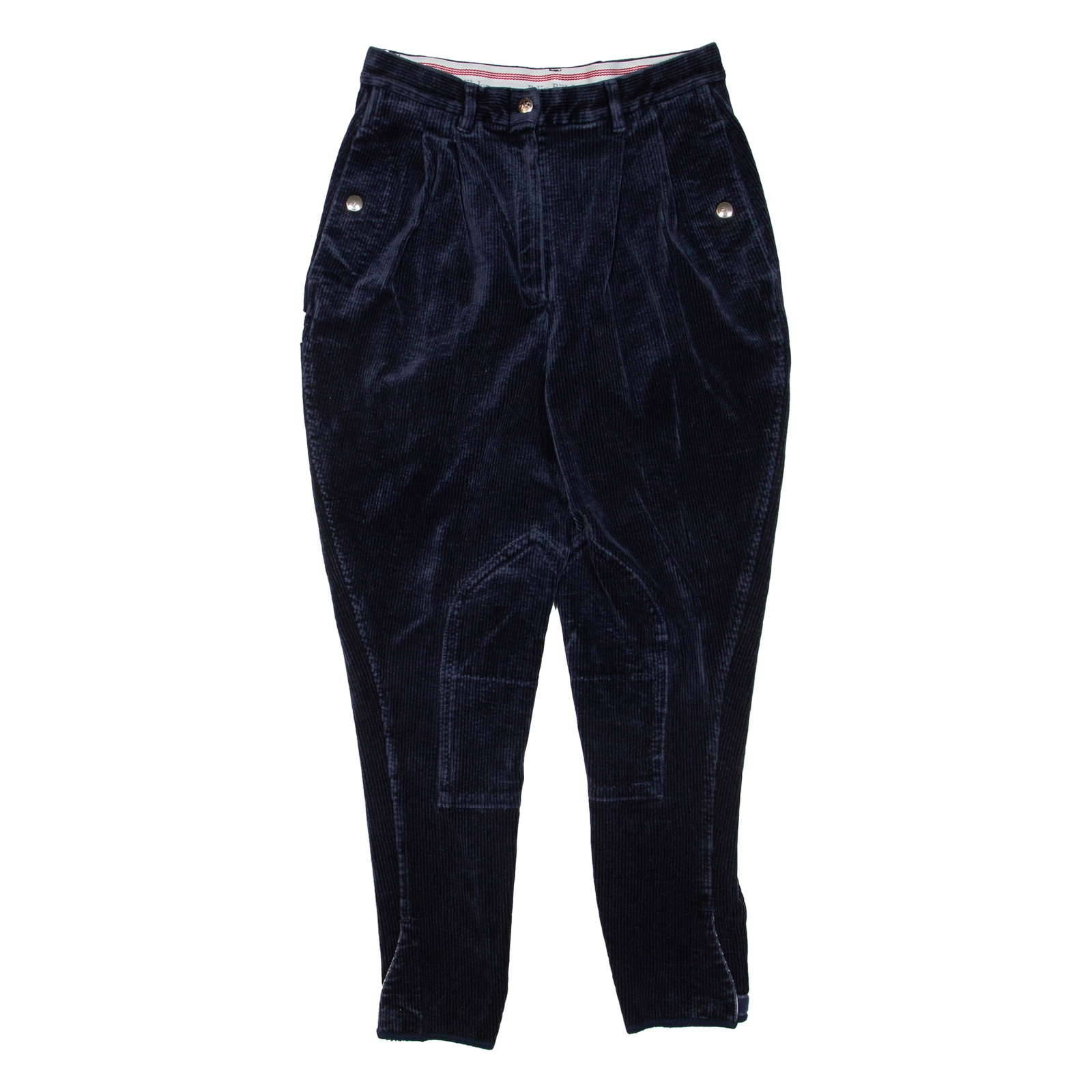 FELIX BUHLER Mens Corduroy Trousers Blue Regular Skinny W28 L26 Refurbished - N/A refurbished available on Cerqular