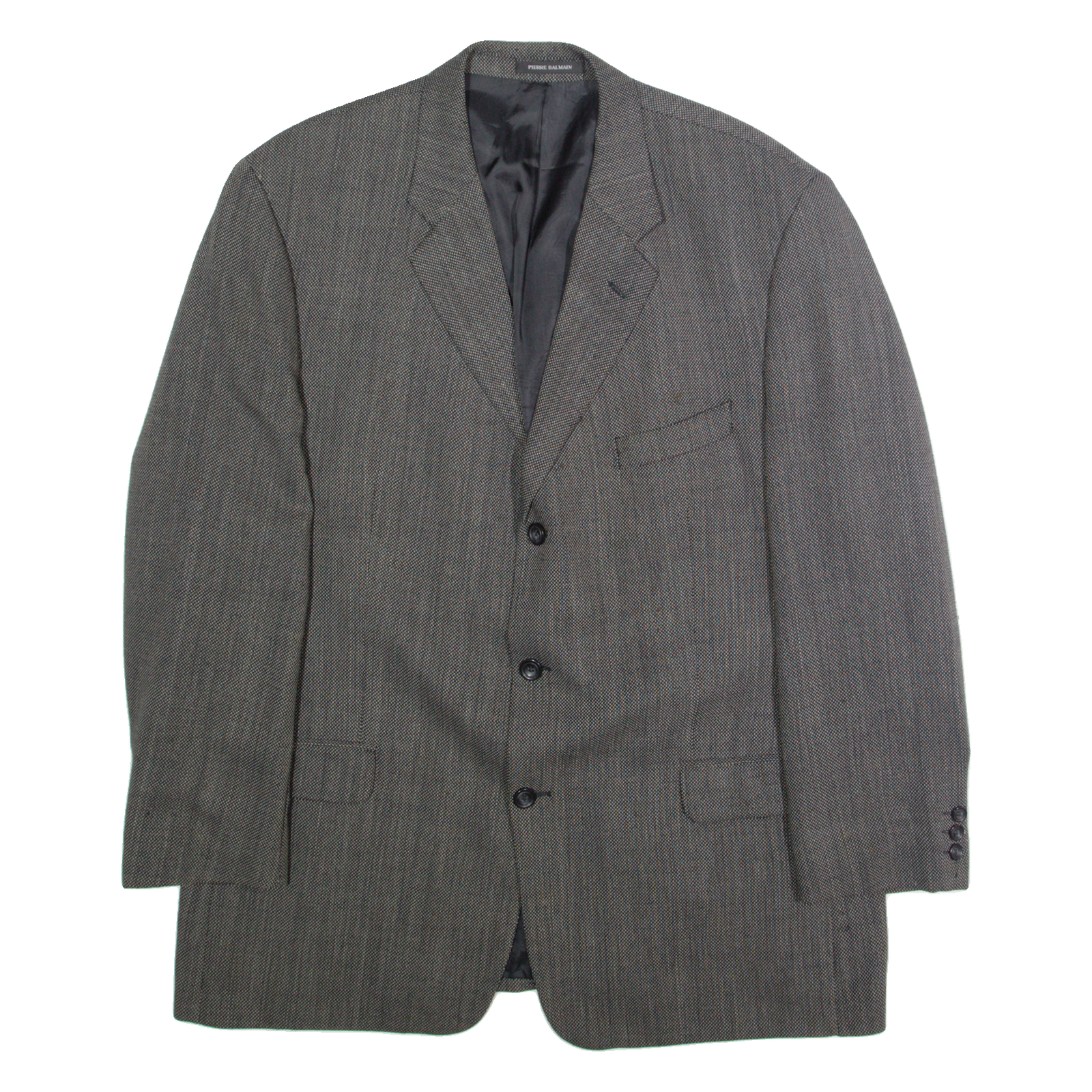 PIERRE BALMAIN Mens Blazer Jacket Grey Wool XL Refurbished - N/A refurbished available on Cerqular