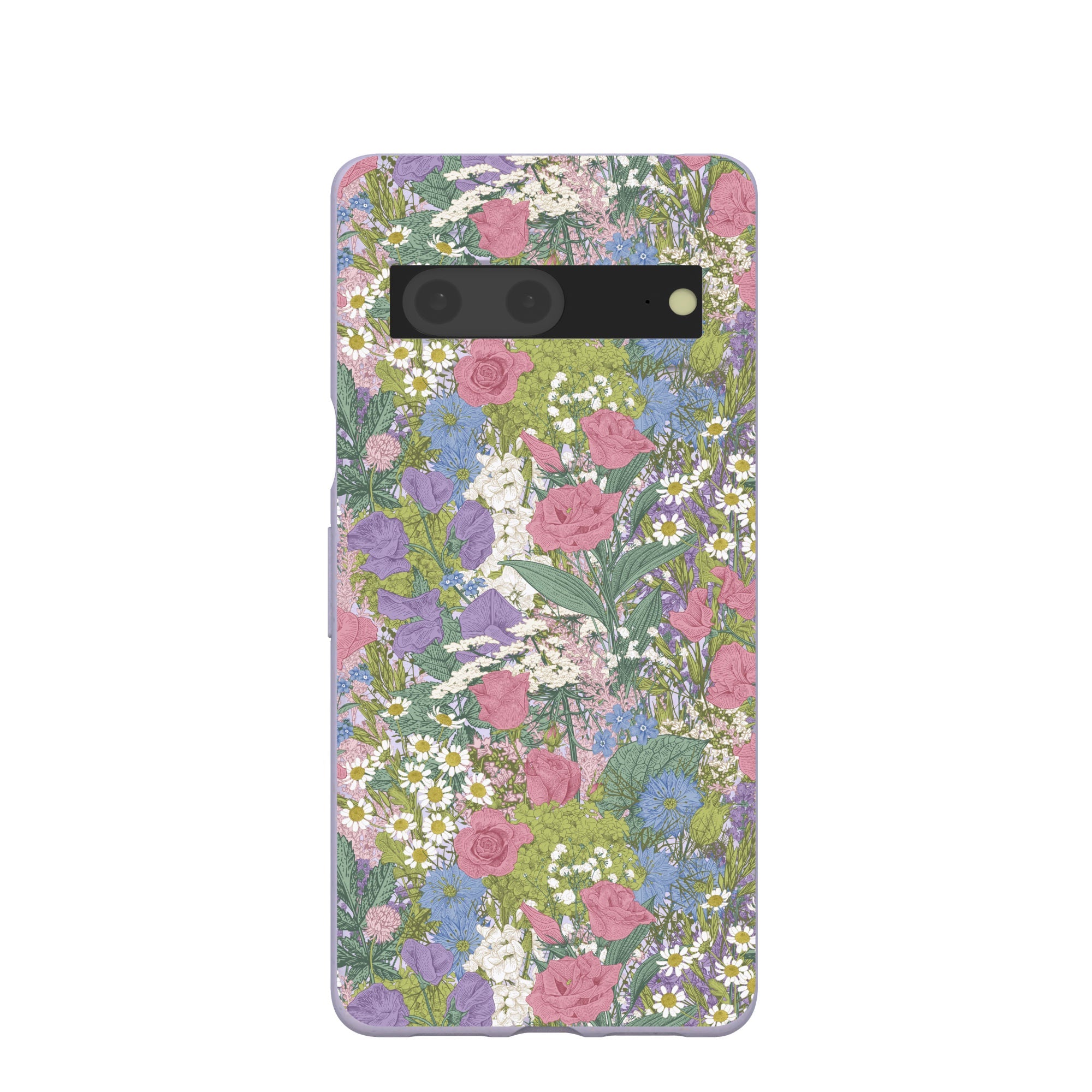 Lavender Pastel fields Google Pixel 7 Case Refurbished - Pela Case refurbished available on Cerqular