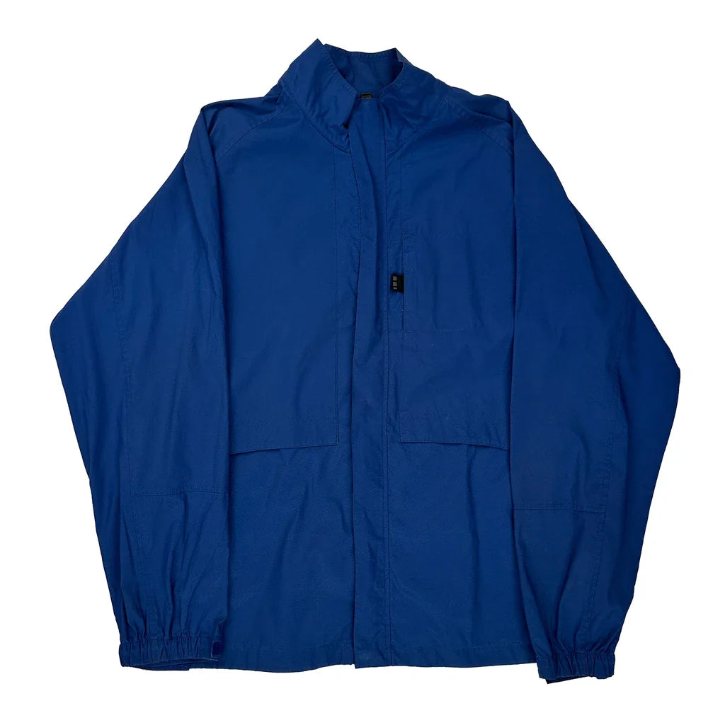 Buy Nike Windbreaker - XL Blue Polyester Refurbished - $50.91 Nike Windbreaker - XL Blue Polyester Refurbished - Thrifted (note: this is a term often used to describe second- refurbished available on Cerqular