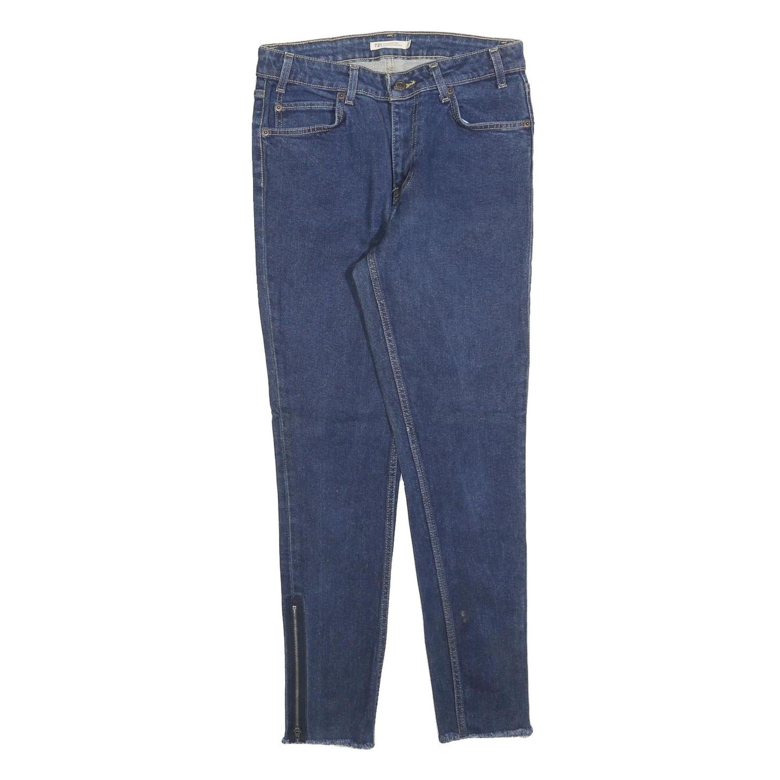 Buy LEVI'S 721 Womens Slim Skinny Denim Dark Blue W28 L30 Zip Closure Stretch Refurbished - $41.59 LEVI'S 721 Womens Slim Skinny Denim Dark Blue W28 L30 Zip Closure Stretch Refurbished - N/A refurbished available on Cerqular