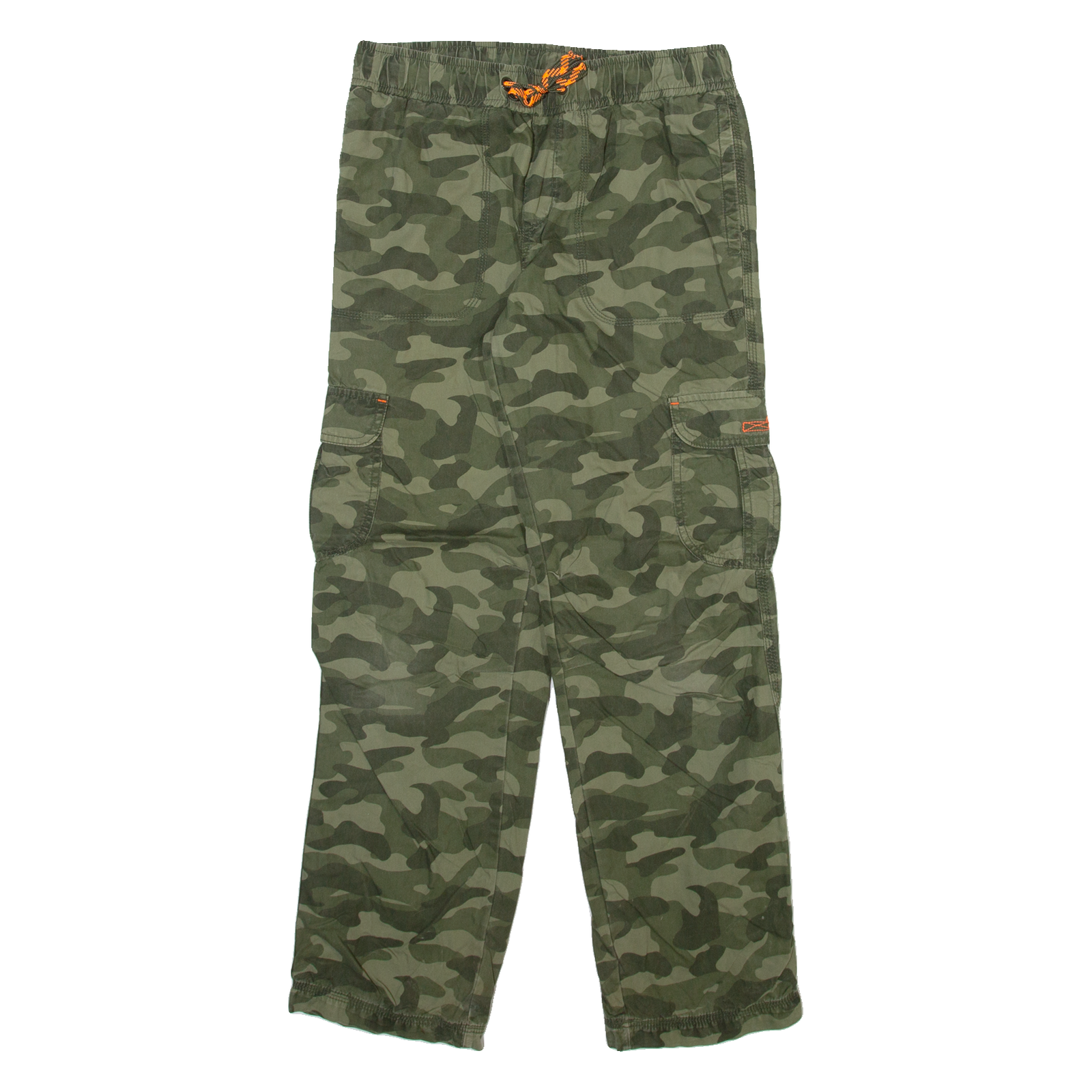 Camo Cargo Mens Trousers Green Regular Straight W28 L28 Refurbished - N/A refurbished available on Cerqular
