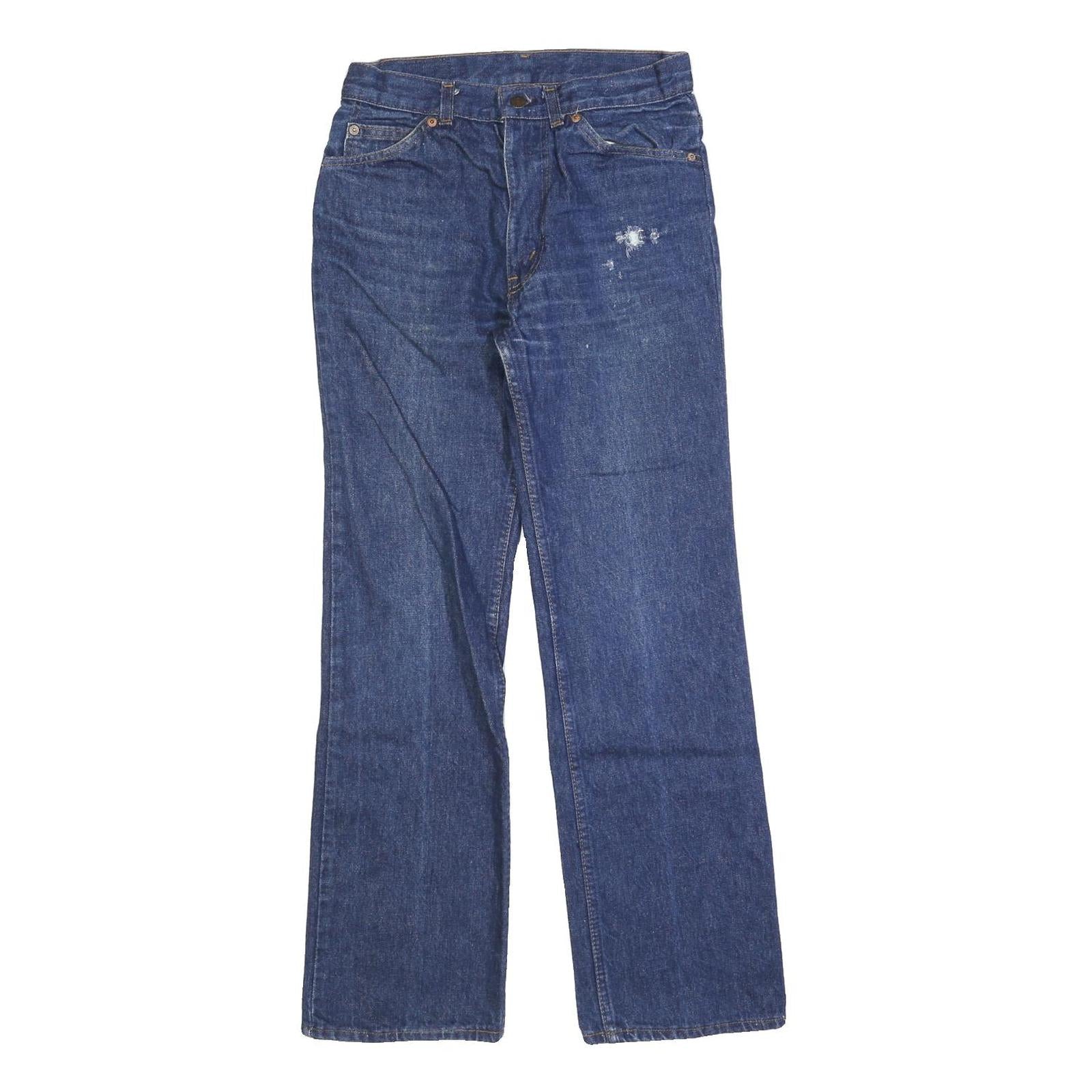 LEVI'S Womens Jeans Blue Regular Straight Denim Medium W28 L29 Classic Fit Refurbished - N/A refurbished available on Cerqular