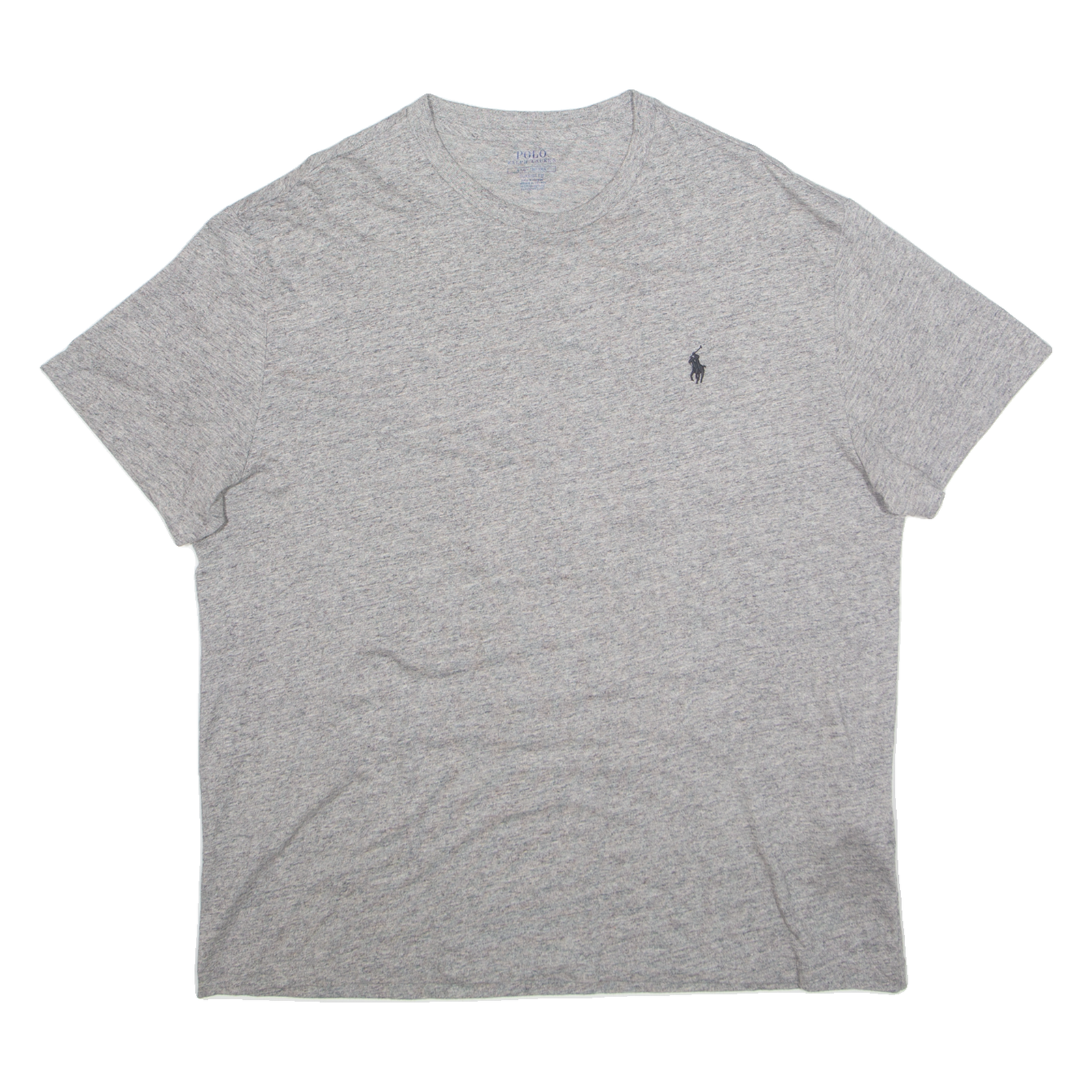 POLO RALPH LAUREN Mens T-Shirt Grey L Refurbished - N/A refurbished available on Cerqular