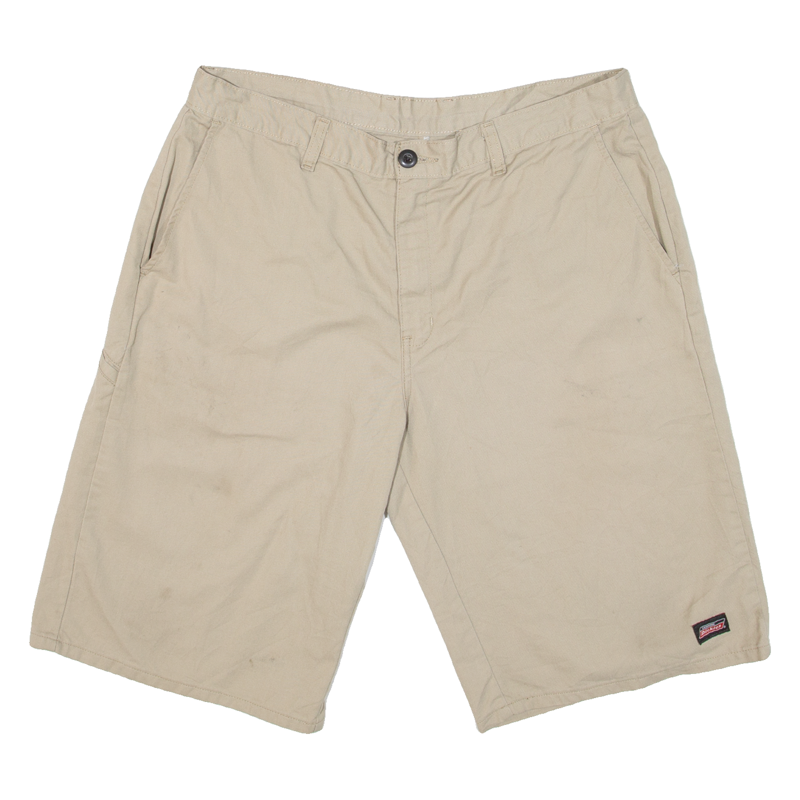DICKIES Mens Cargo Shorts Brown Relaxed L W36 Refurbished - N/A refurbished available on Cerqular