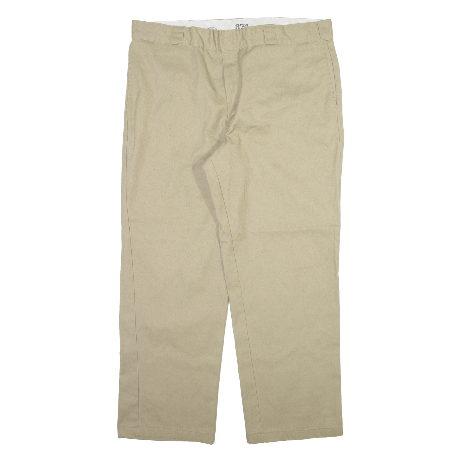 DICKIES 874 Workwear Mens Trousers Beige Regular Straight W40 L30 Refurbished - N/A refurbished available on Cerqular